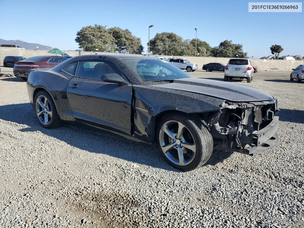 2014 Chevrolet Camaro Lt VIN: 2G1FC1E36E9266963 Lot: 78104554