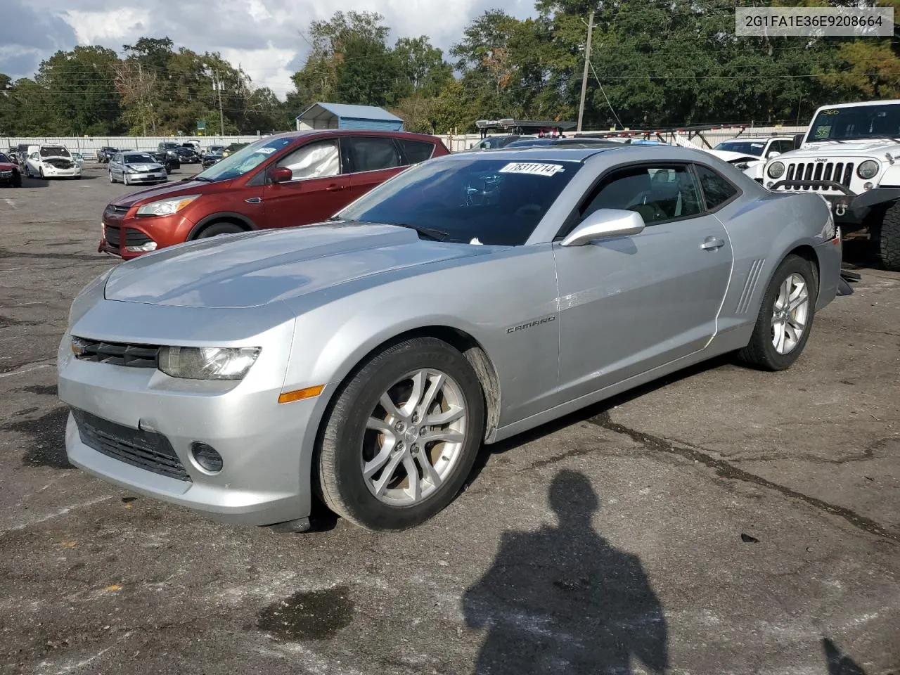 2014 Chevrolet Camaro Ls VIN: 2G1FA1E36E9208664 Lot: 78311714