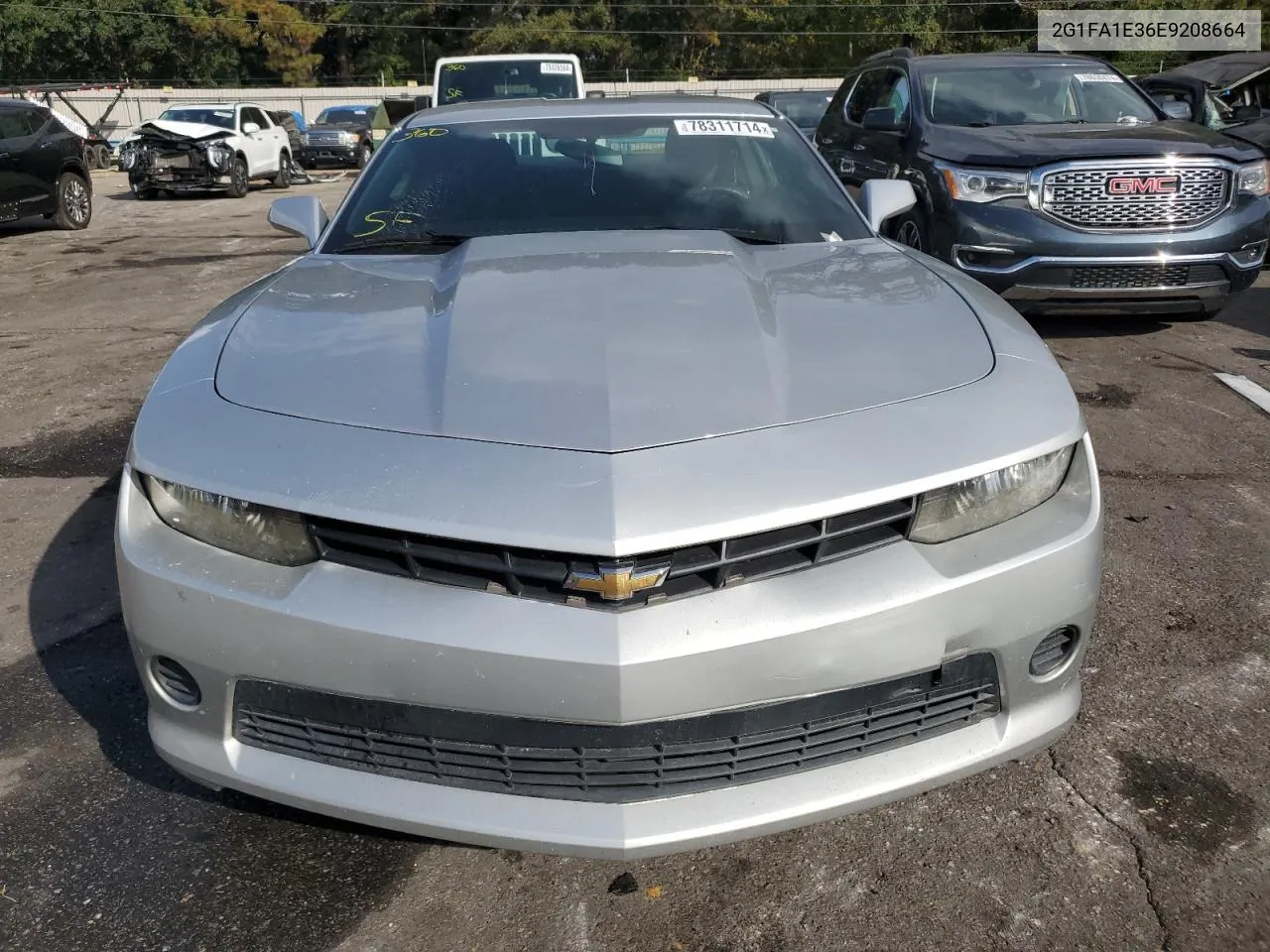 2014 Chevrolet Camaro Ls VIN: 2G1FA1E36E9208664 Lot: 78311714