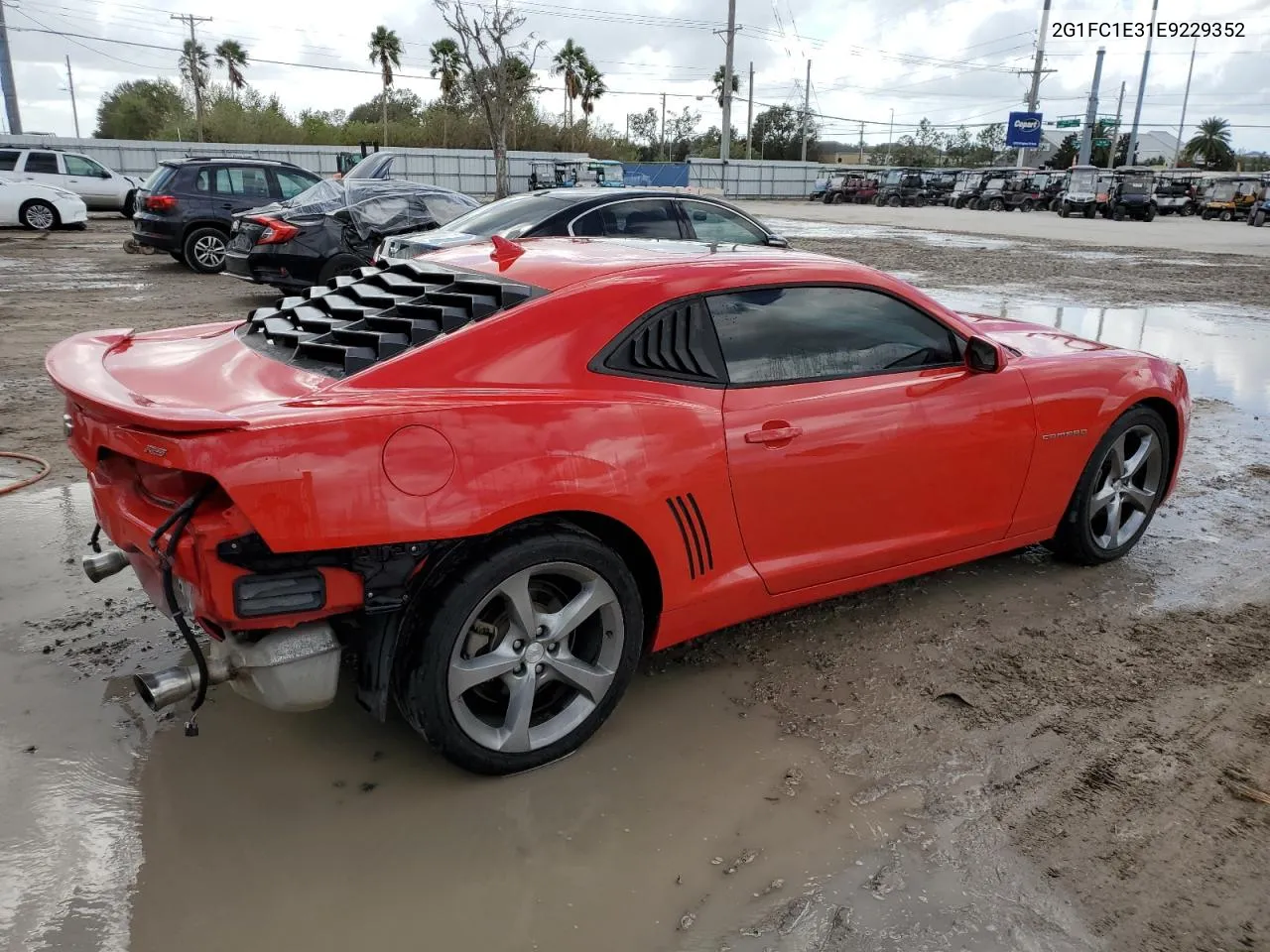 2014 Chevrolet Camaro Lt VIN: 2G1FC1E31E9229352 Lot: 78378844