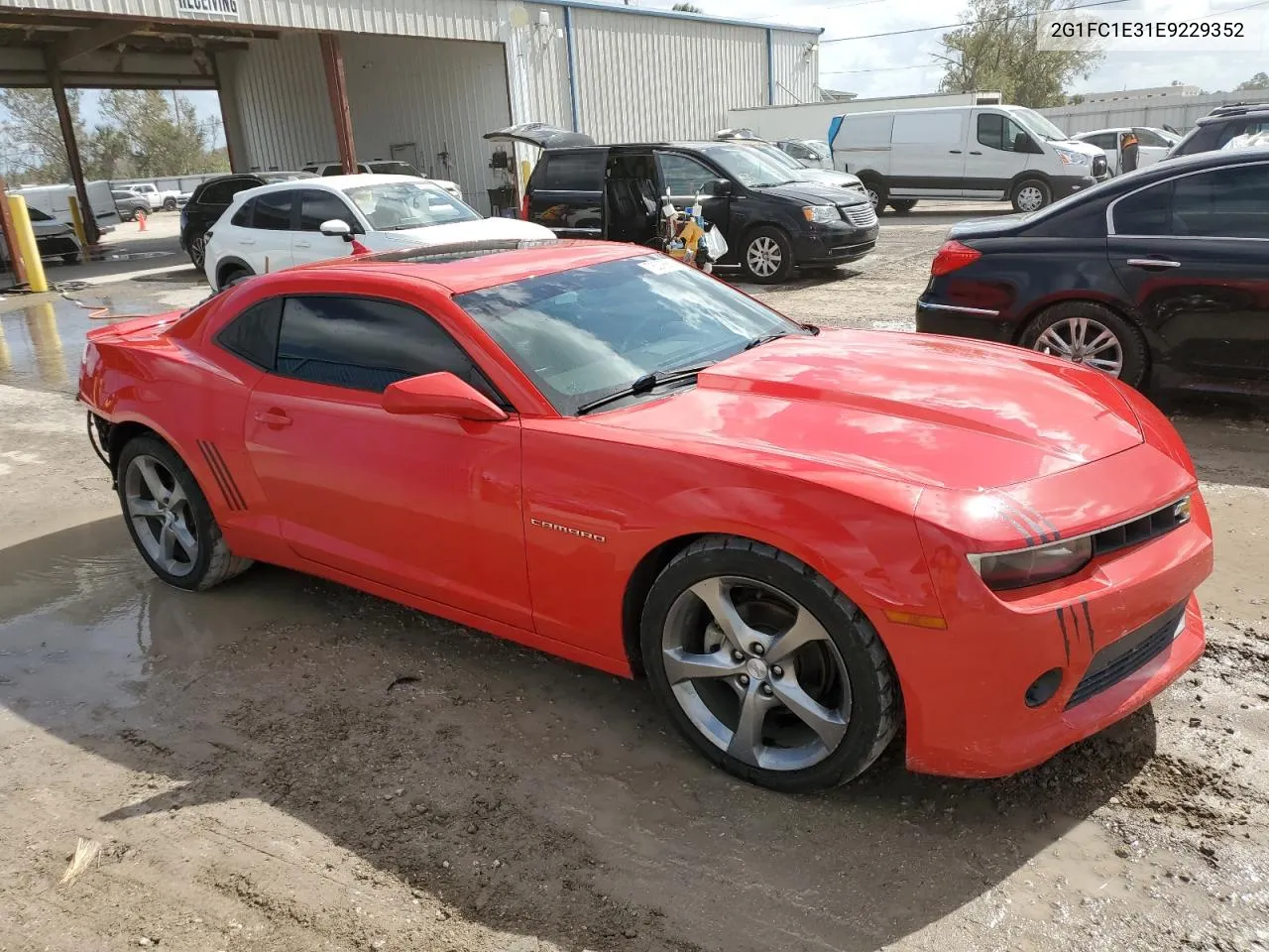 2014 Chevrolet Camaro Lt VIN: 2G1FC1E31E9229352 Lot: 78378844