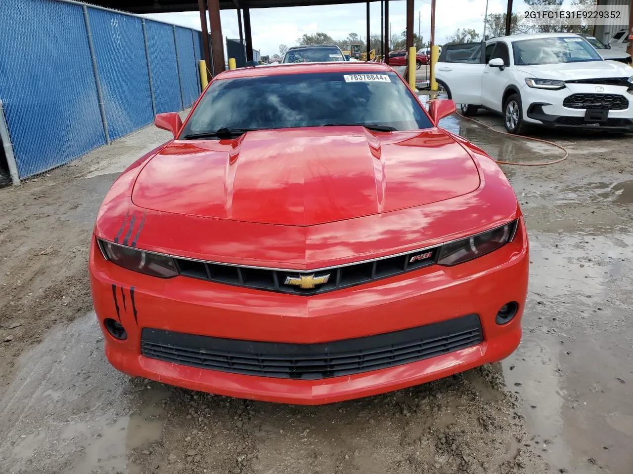 2014 Chevrolet Camaro Lt VIN: 2G1FC1E31E9229352 Lot: 78378844