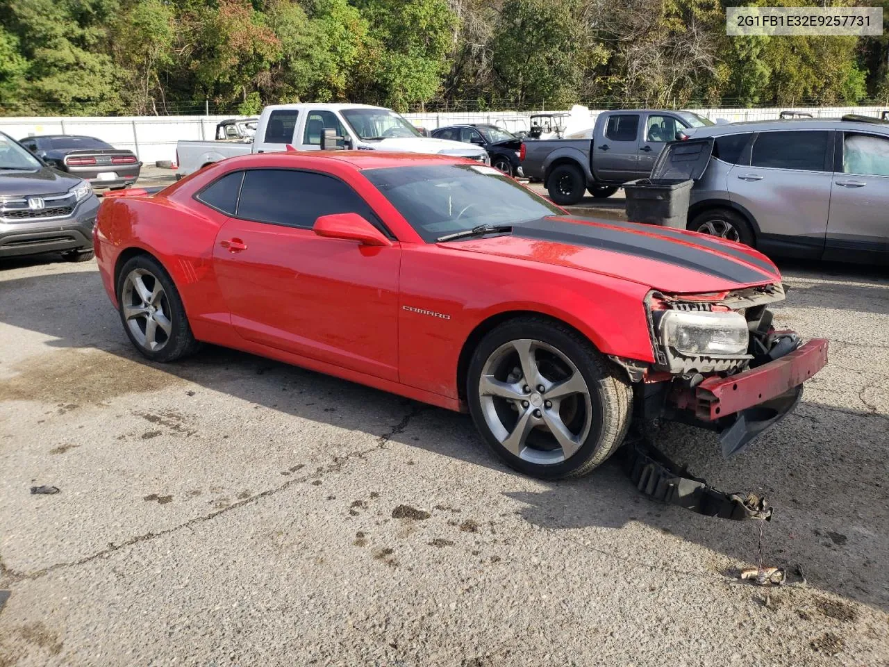 2014 Chevrolet Camaro Lt VIN: 2G1FB1E32E9257731 Lot: 78730004