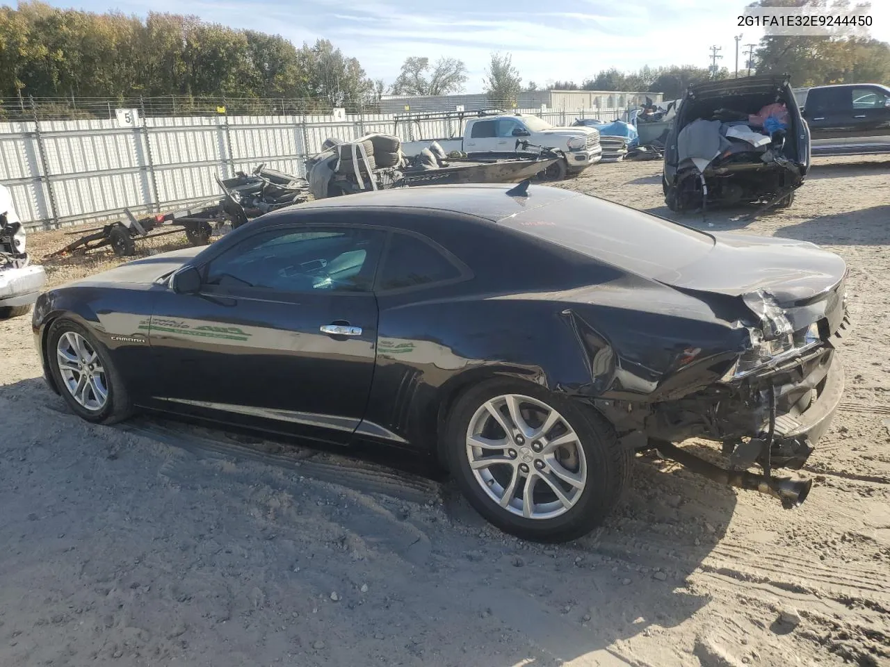 2014 Chevrolet Camaro Ls VIN: 2G1FA1E32E9244450 Lot: 79372174