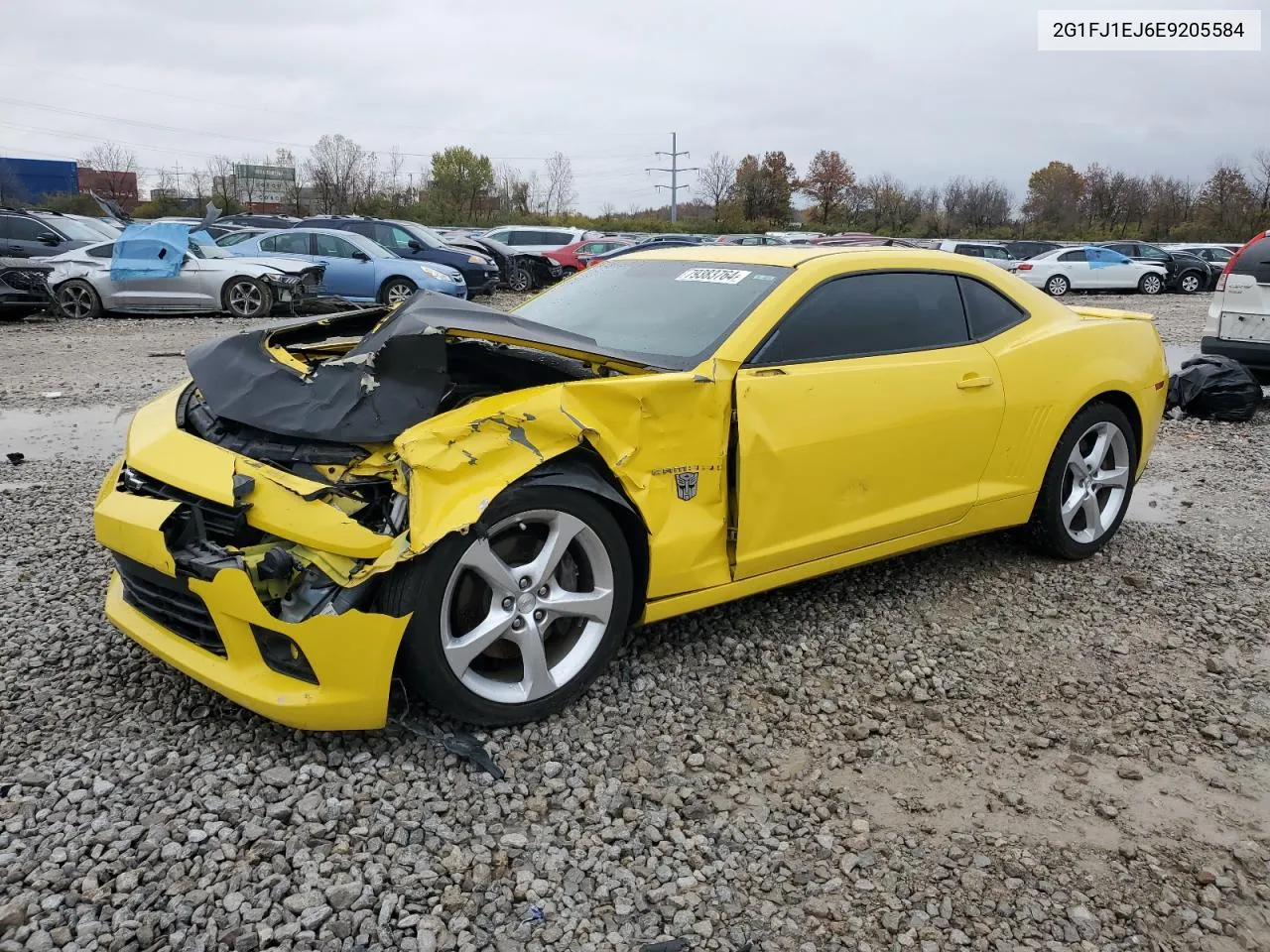 2014 Chevrolet Camaro Ss VIN: 2G1FJ1EJ6E9205584 Lot: 79383764