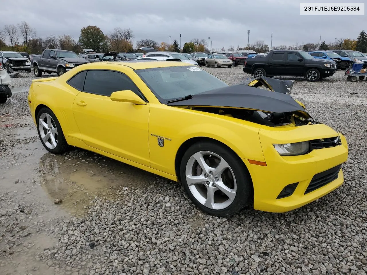 2014 Chevrolet Camaro Ss VIN: 2G1FJ1EJ6E9205584 Lot: 79383764