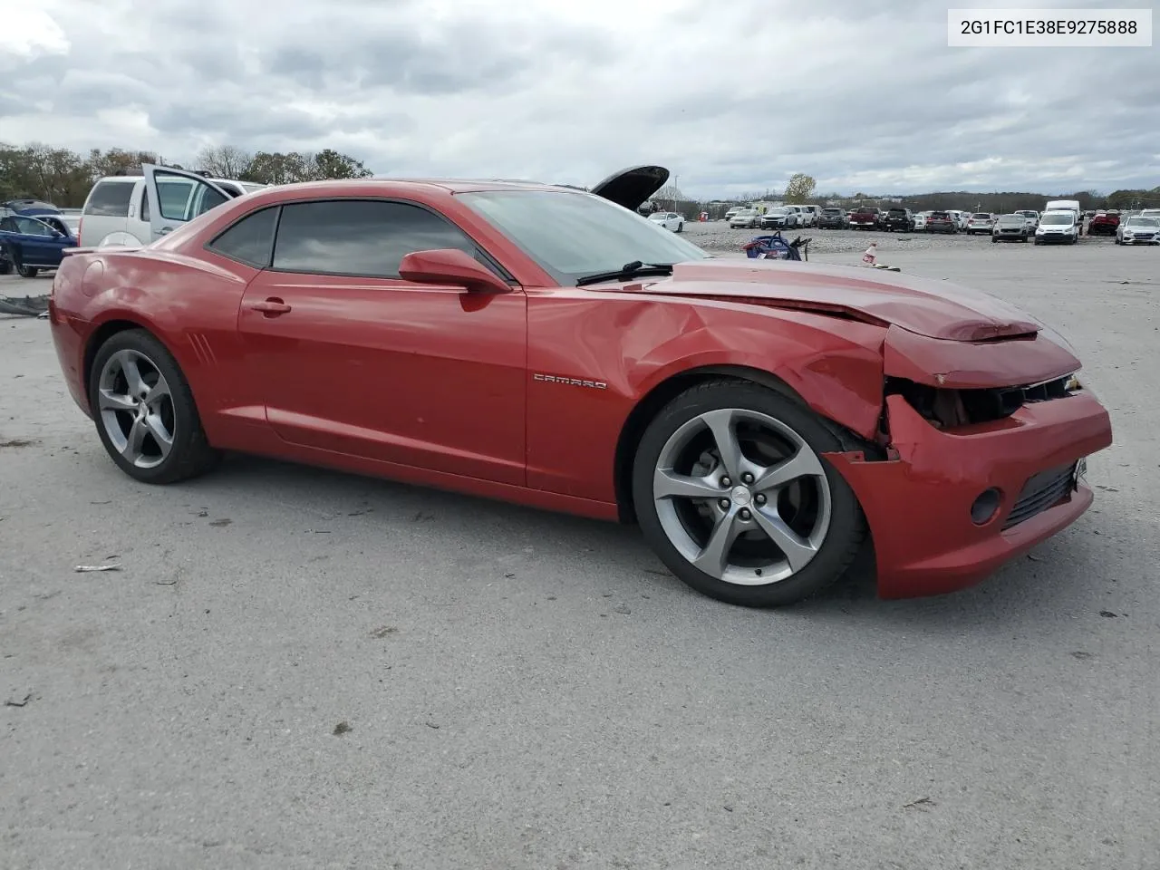 2014 Chevrolet Camaro Lt VIN: 2G1FC1E38E9275888 Lot: 79478084