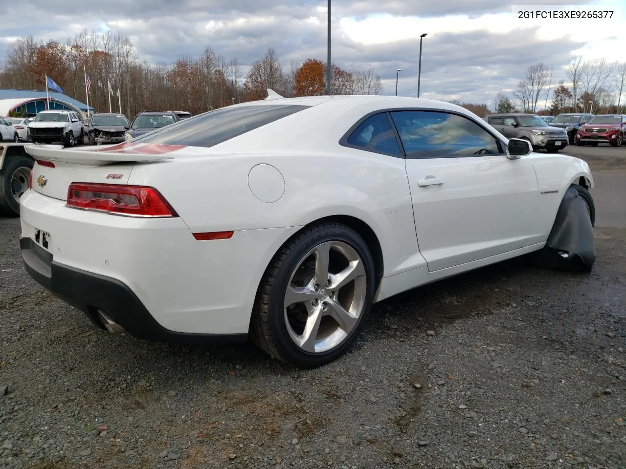 2014 Chevrolet Camaro Lt VIN: 2G1FC1E3XE9265377 Lot: 79539394