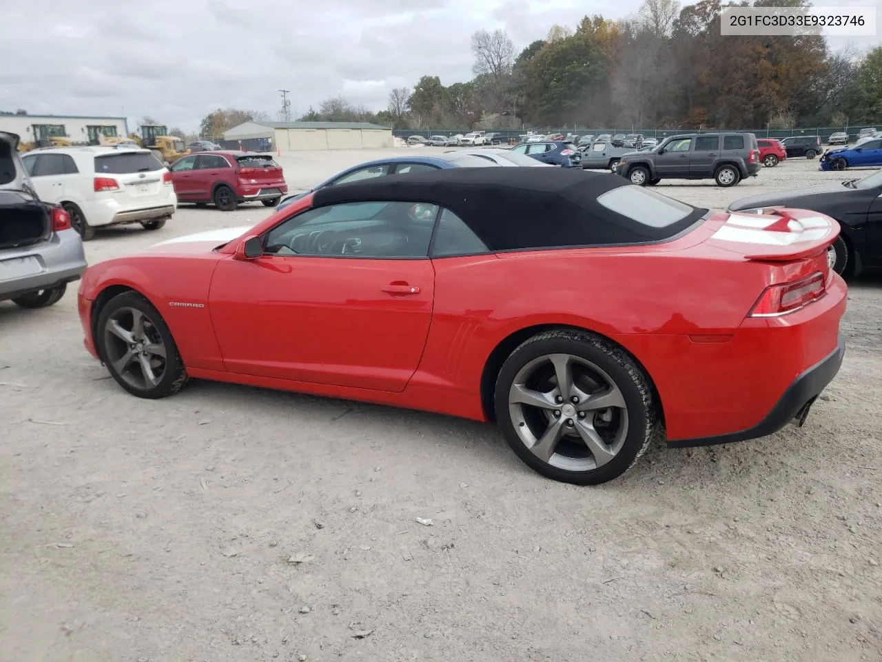 2014 Chevrolet Camaro Lt VIN: 2G1FC3D33E9323746 Lot: 79802184