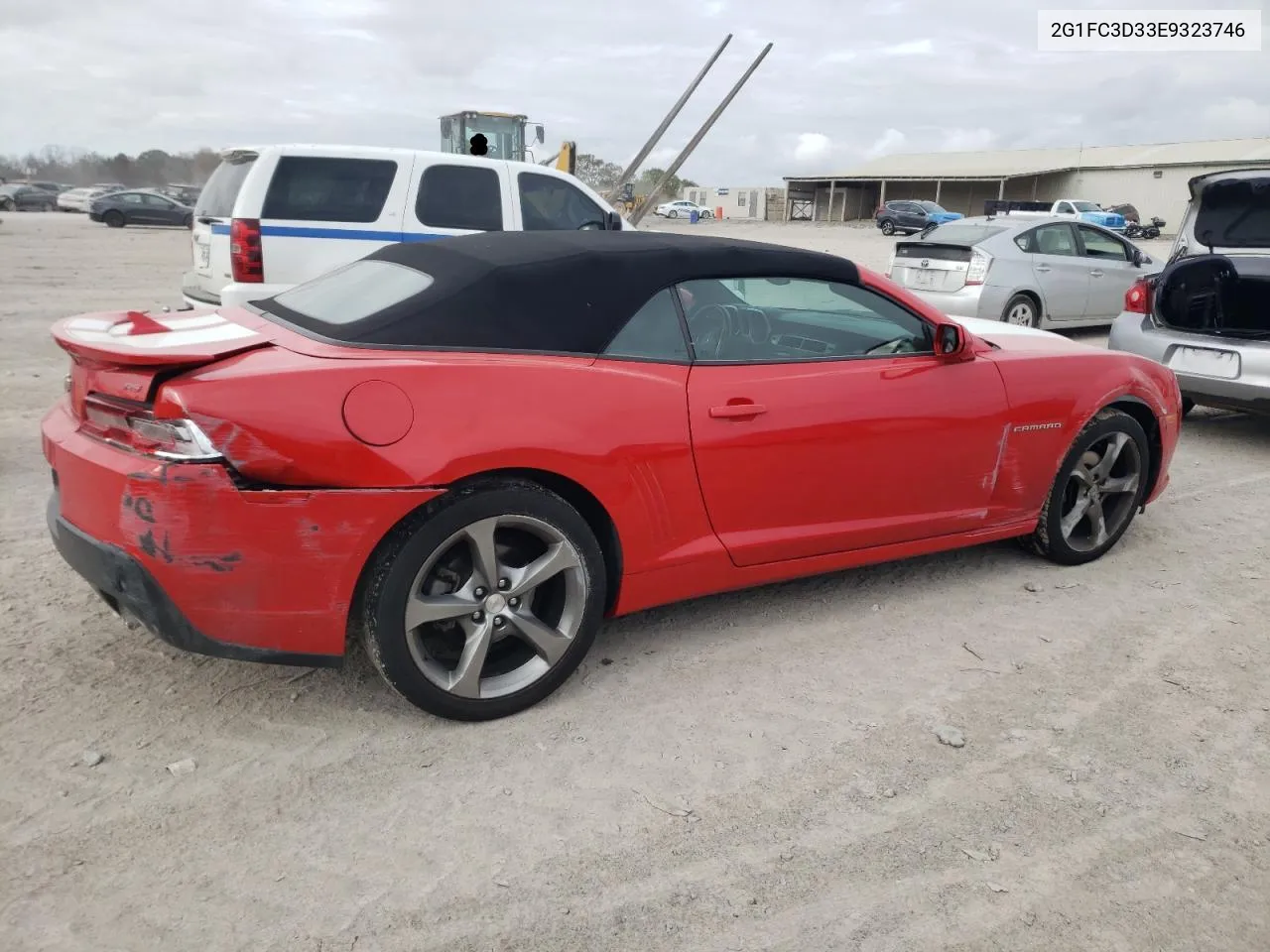 2014 Chevrolet Camaro Lt VIN: 2G1FC3D33E9323746 Lot: 79802184