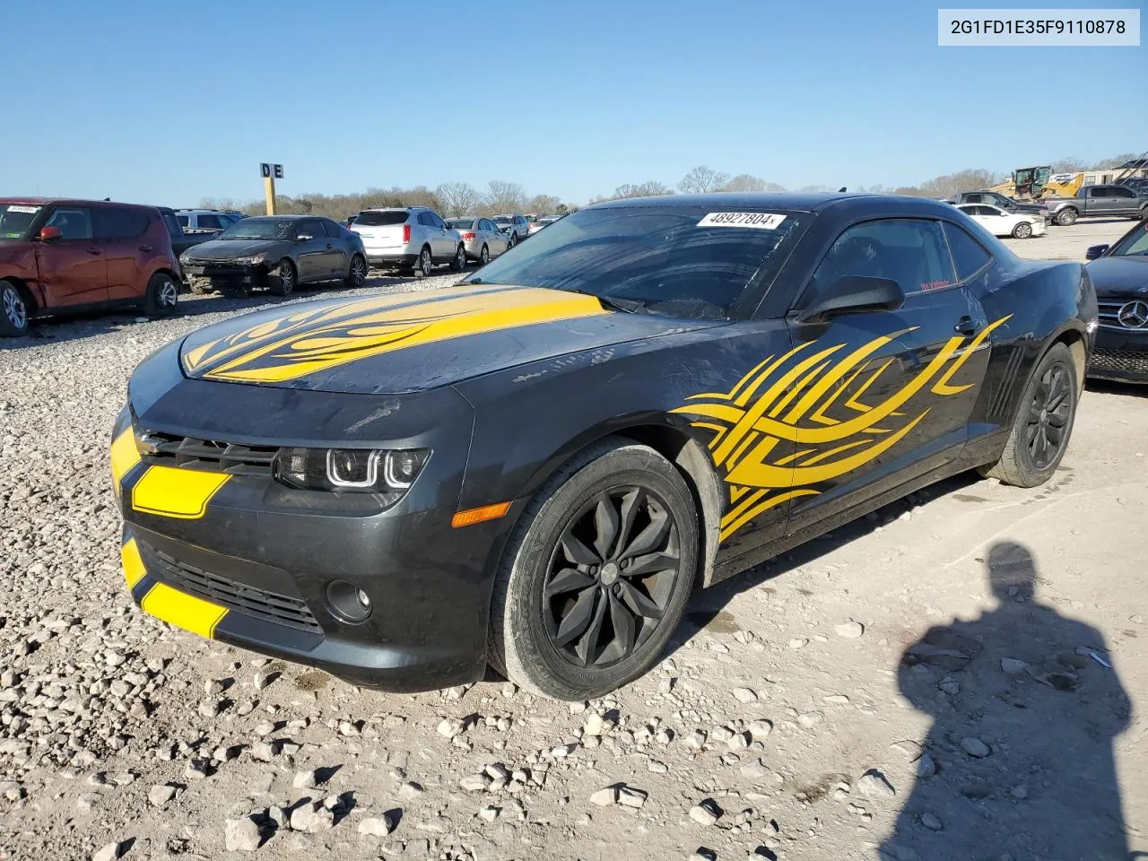 2015 Chevrolet Camaro Lt VIN: 2G1FD1E35F9110878 Lot: 48927804