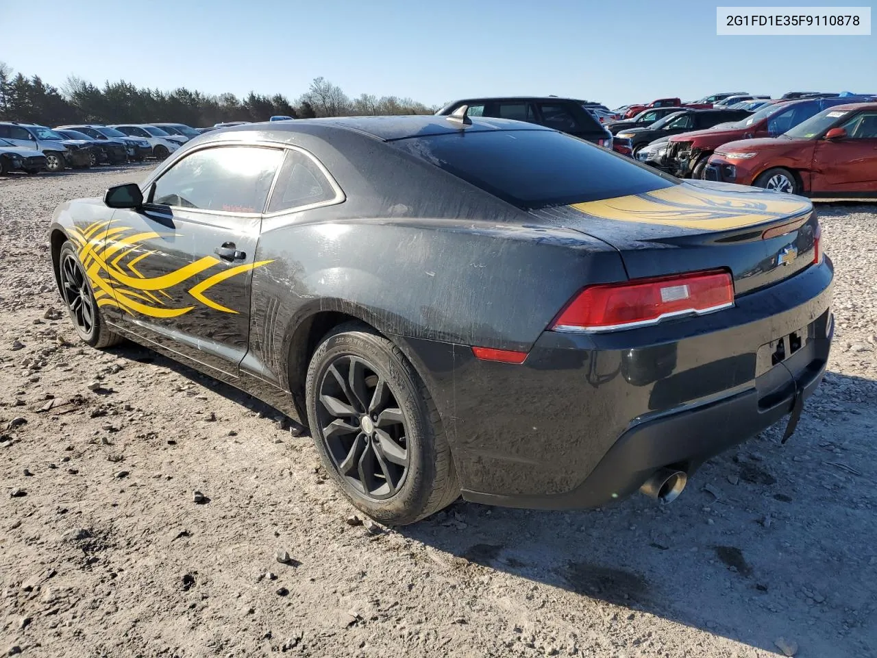 2015 Chevrolet Camaro Lt VIN: 2G1FD1E35F9110878 Lot: 48927804