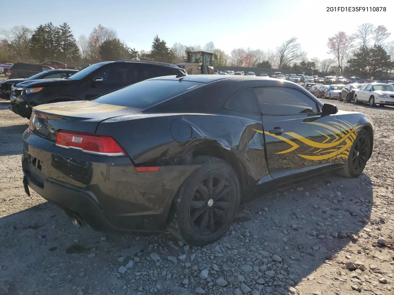 2015 Chevrolet Camaro Lt VIN: 2G1FD1E35F9110878 Lot: 48927804