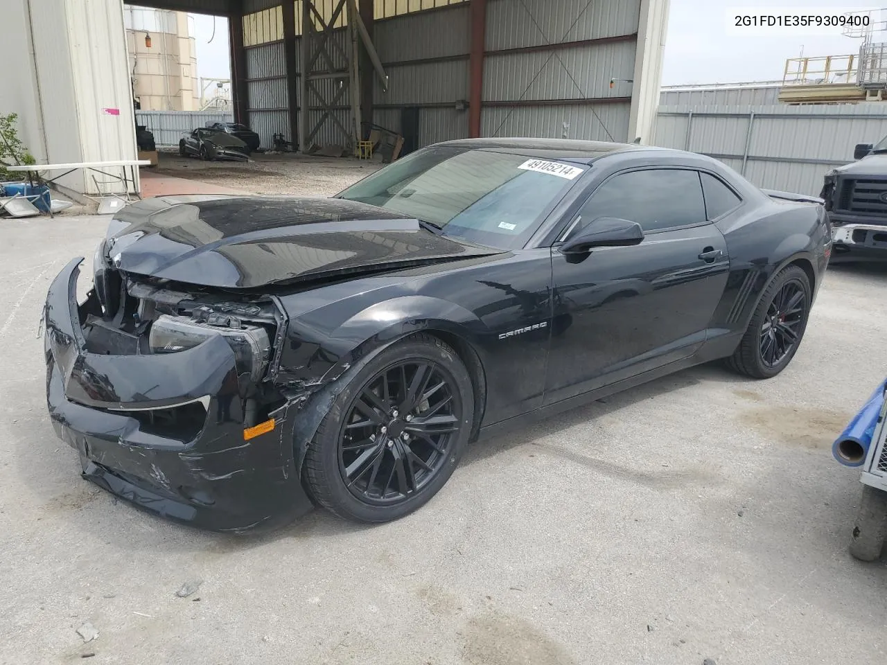 2015 Chevrolet Camaro Lt VIN: 2G1FD1E35F9309400 Lot: 51366654