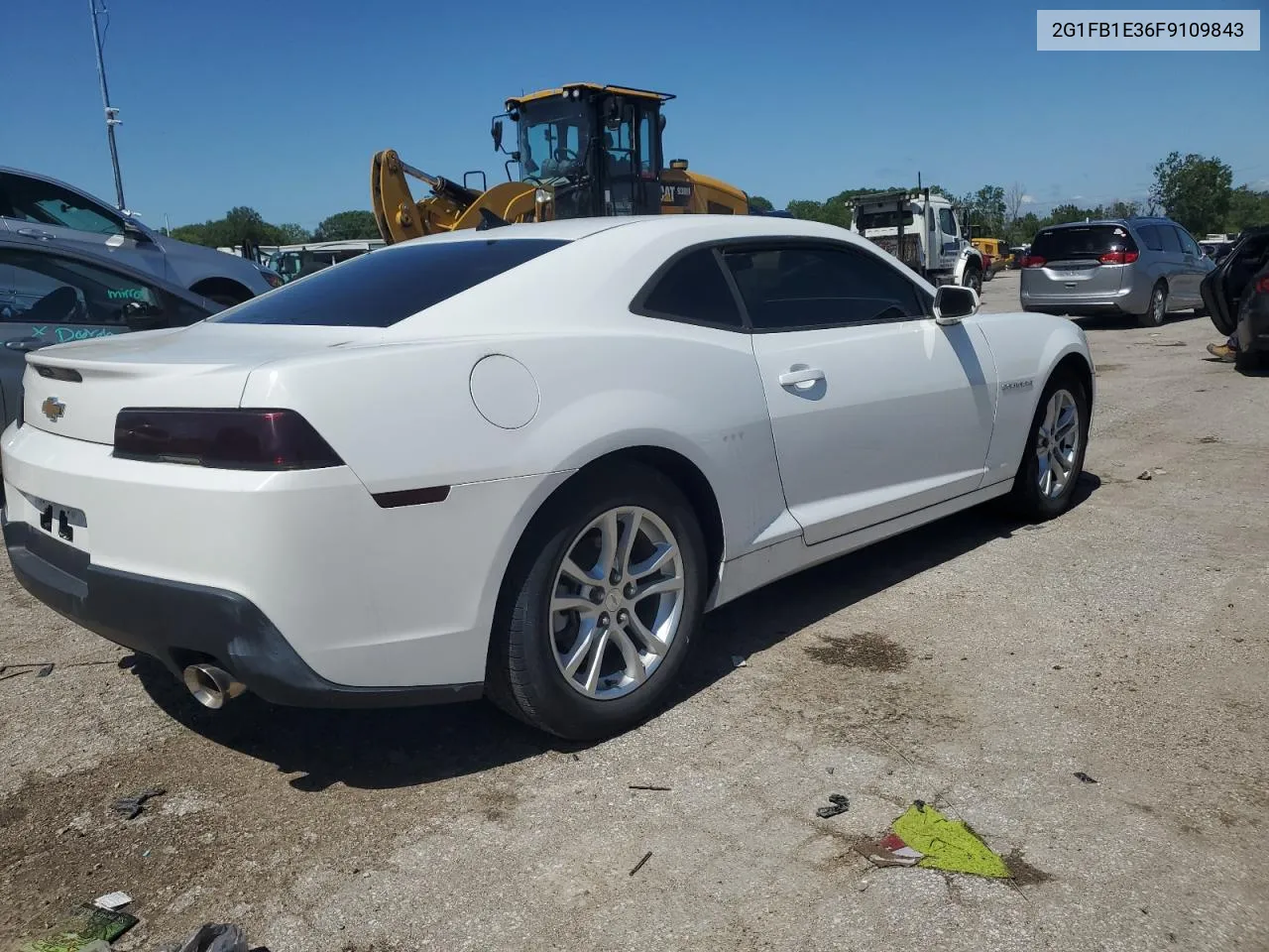 2015 Chevrolet Camaro Ls VIN: 2G1FB1E36F9109843 Lot: 54397894