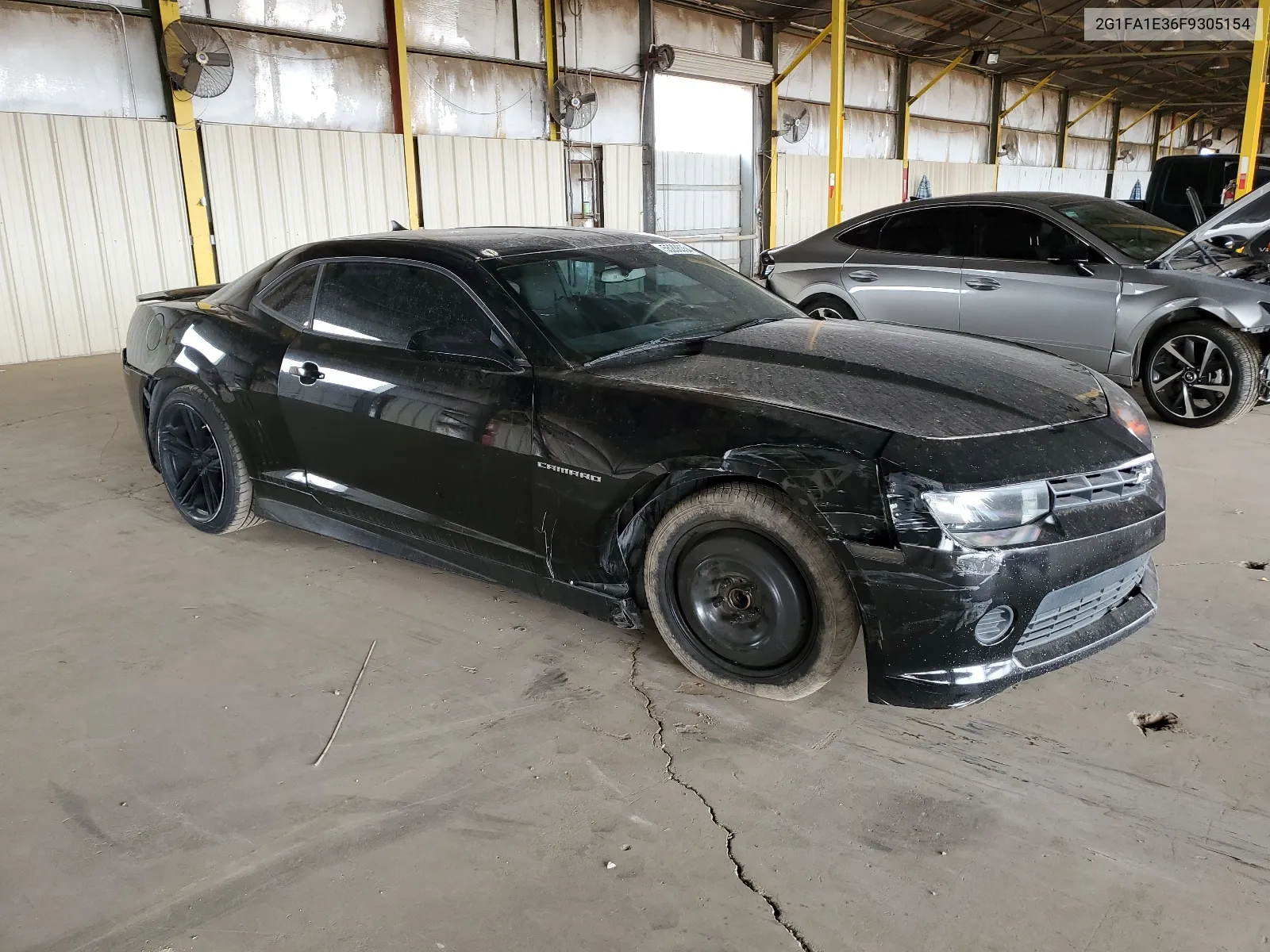 2015 Chevrolet Camaro Ls VIN: 2G1FA1E36F9305154 Lot: 55206354