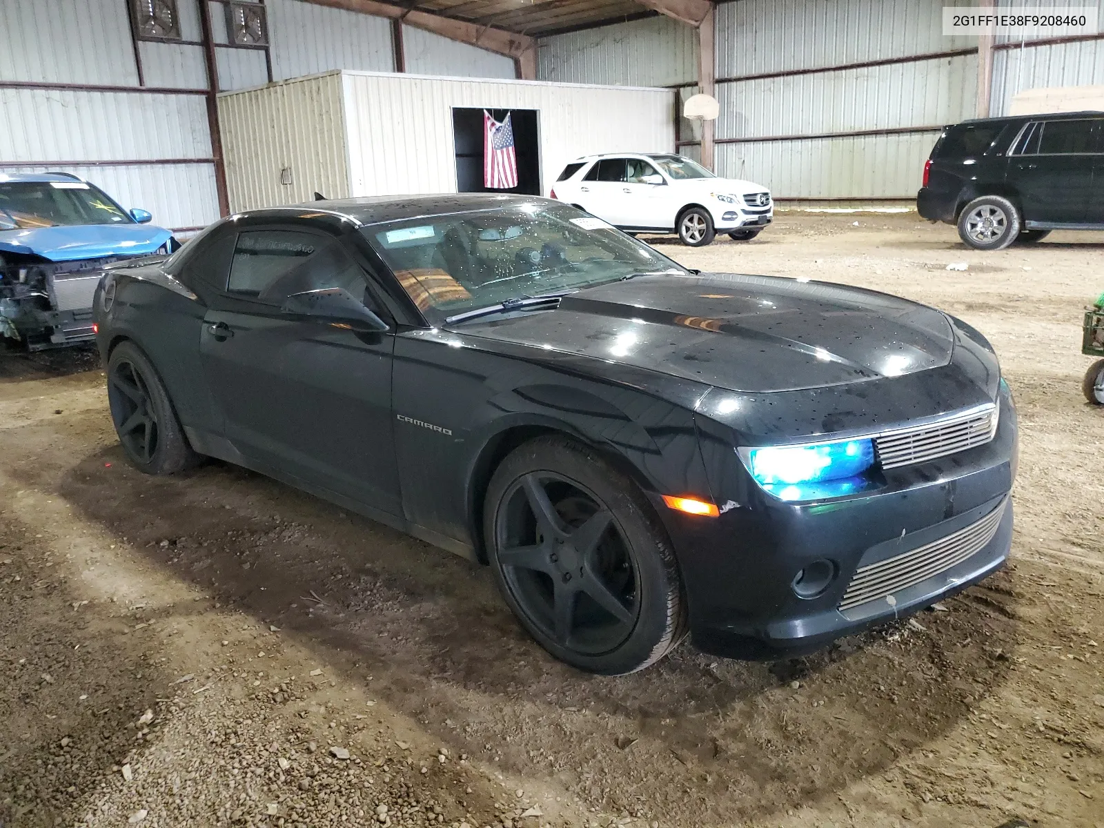 2015 Chevrolet Camaro Lt VIN: 2G1FF1E38F9208460 Lot: 55538784