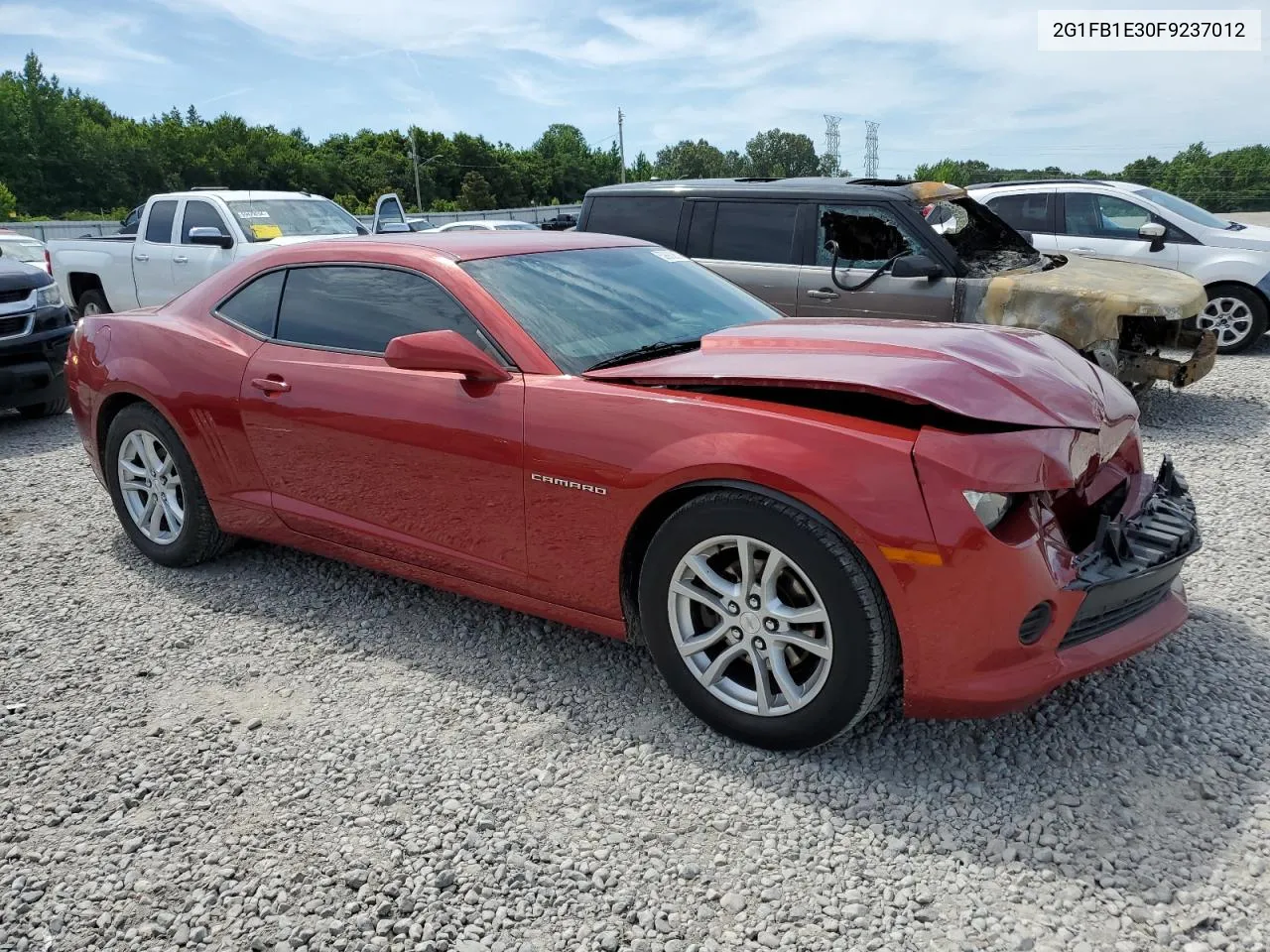 2015 Chevrolet Camaro Ls VIN: 2G1FB1E30F9237012 Lot: 59902674