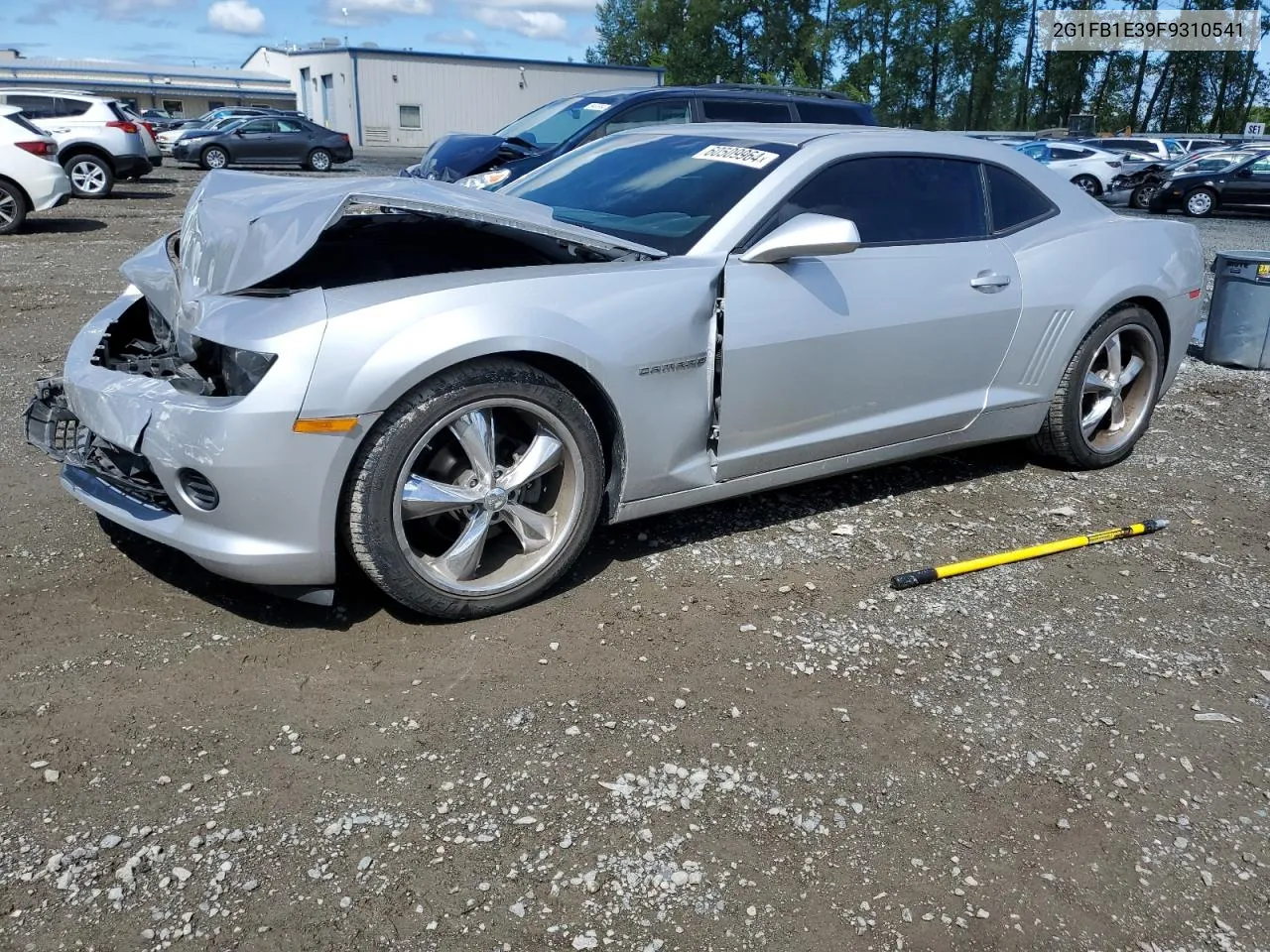 2015 Chevrolet Camaro Ls VIN: 2G1FB1E39F9310541 Lot: 60509964