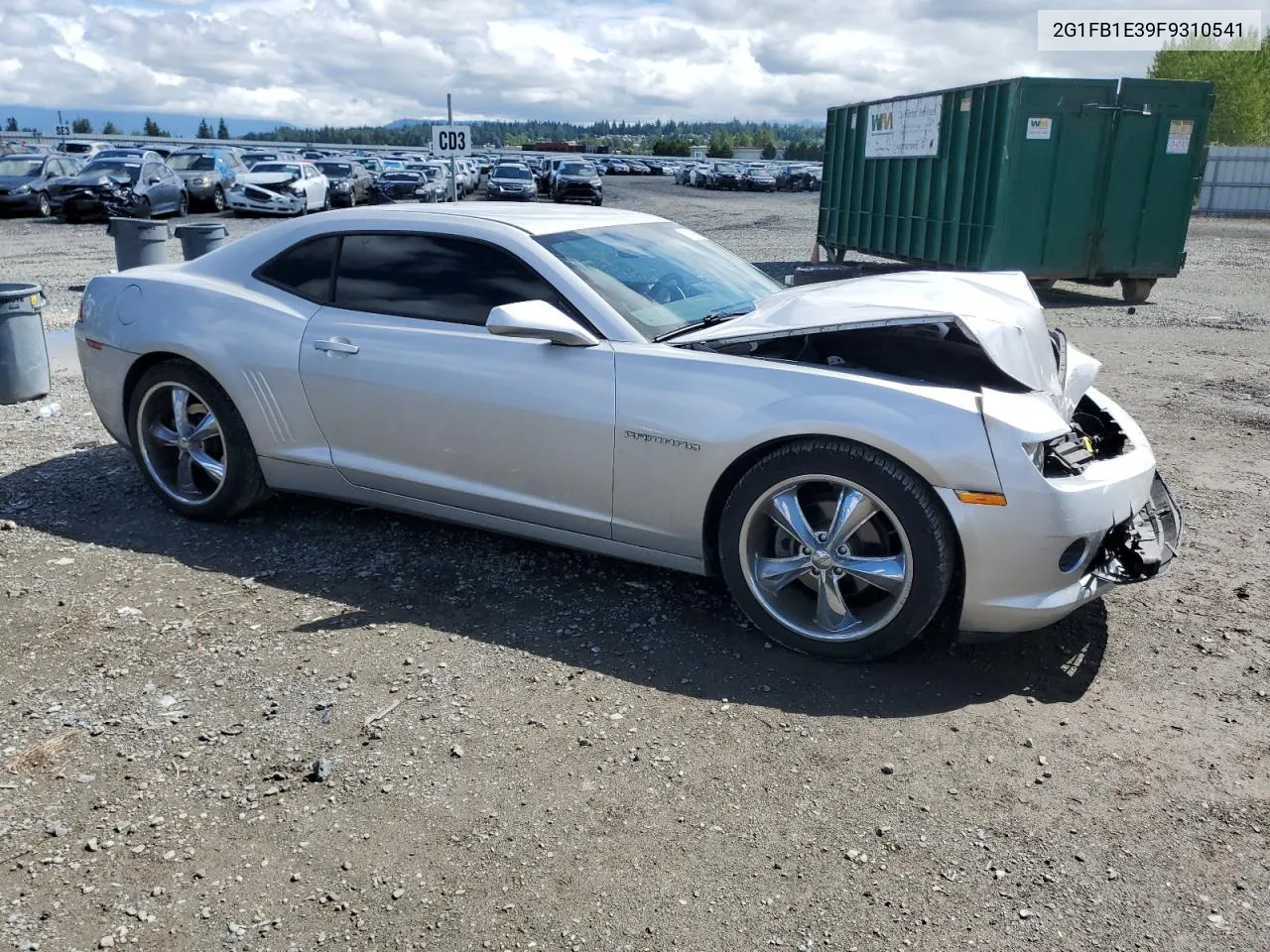 2015 Chevrolet Camaro Ls VIN: 2G1FB1E39F9310541 Lot: 60509964