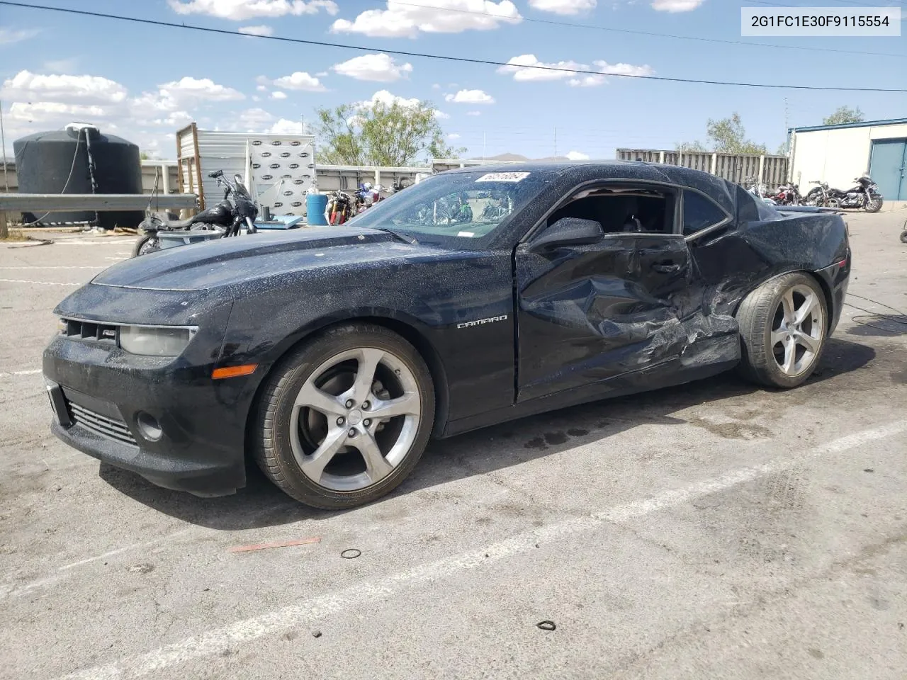 2015 Chevrolet Camaro Lt VIN: 2G1FC1E30F9115554 Lot: 60516064