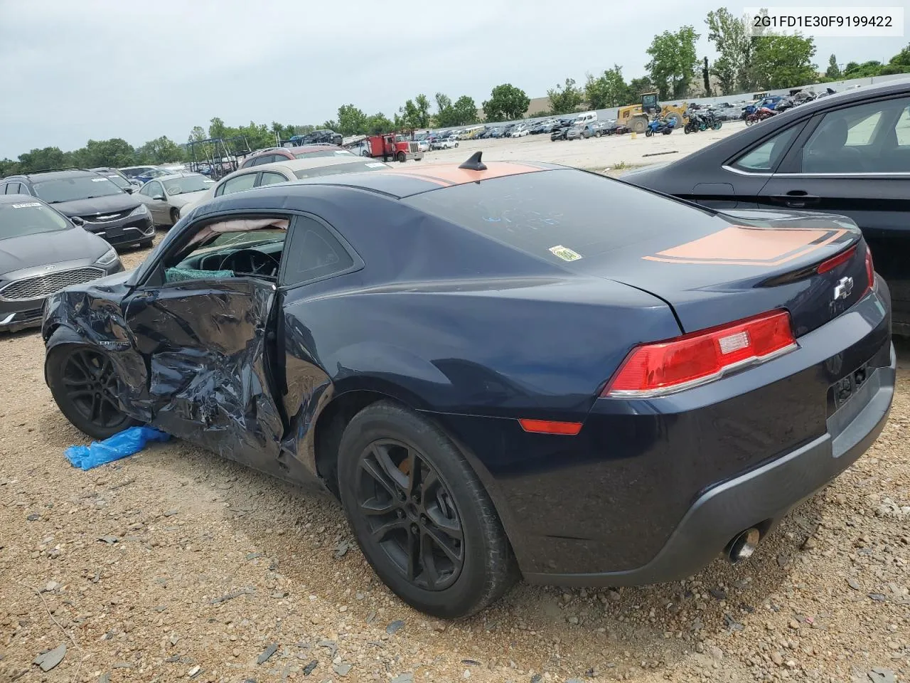 2015 Chevrolet Camaro Lt VIN: 2G1FD1E30F9199422 Lot: 60676744