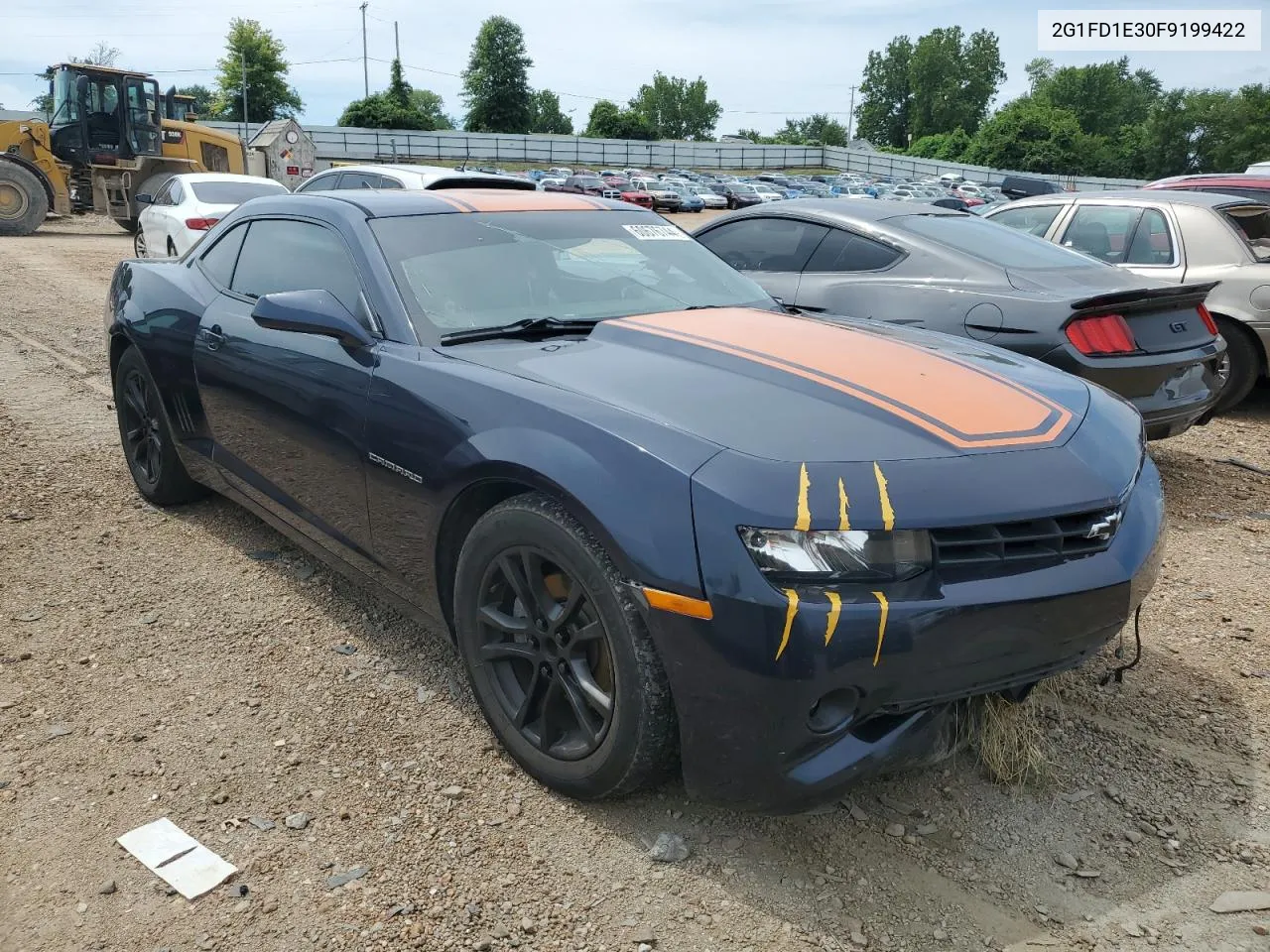 2015 Chevrolet Camaro Lt VIN: 2G1FD1E30F9199422 Lot: 60676744