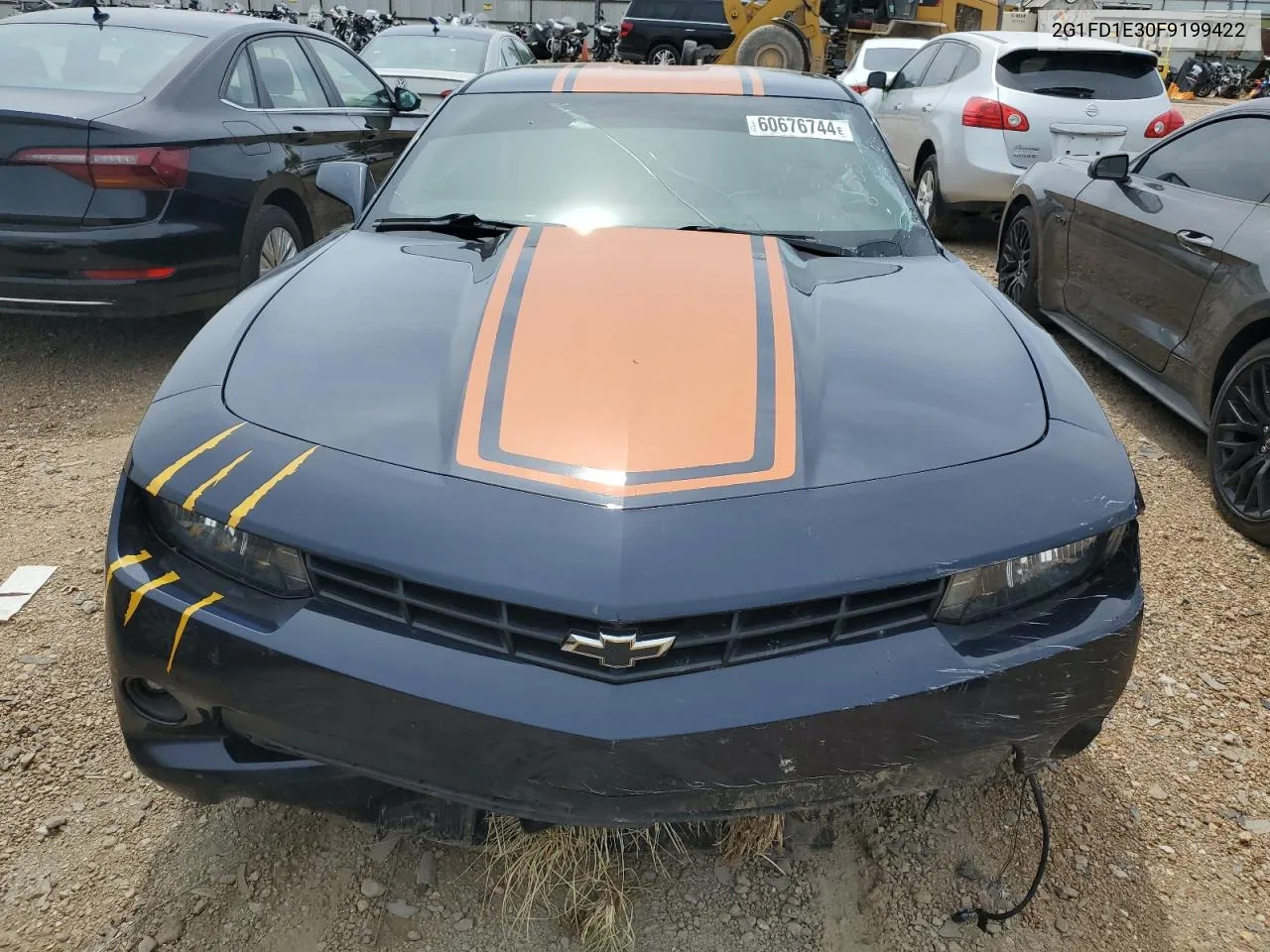 2015 Chevrolet Camaro Lt VIN: 2G1FD1E30F9199422 Lot: 60676744