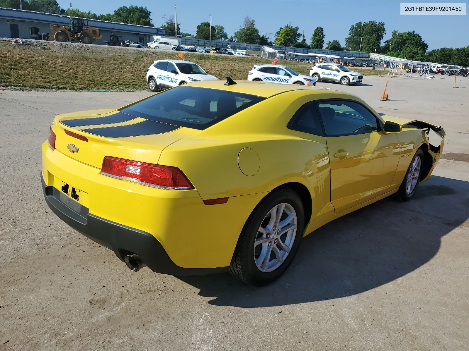 2015 Chevrolet Camaro Ls VIN: 2G1FB1E39F9201450 Lot: 60728404