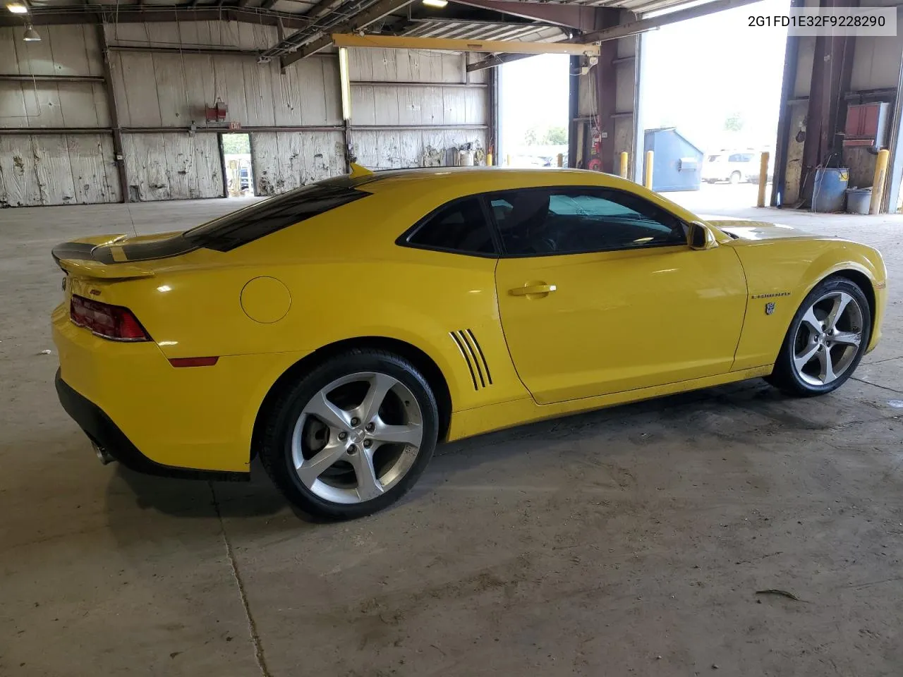 2015 Chevrolet Camaro Lt VIN: 2G1FD1E32F9228290 Lot: 61150294