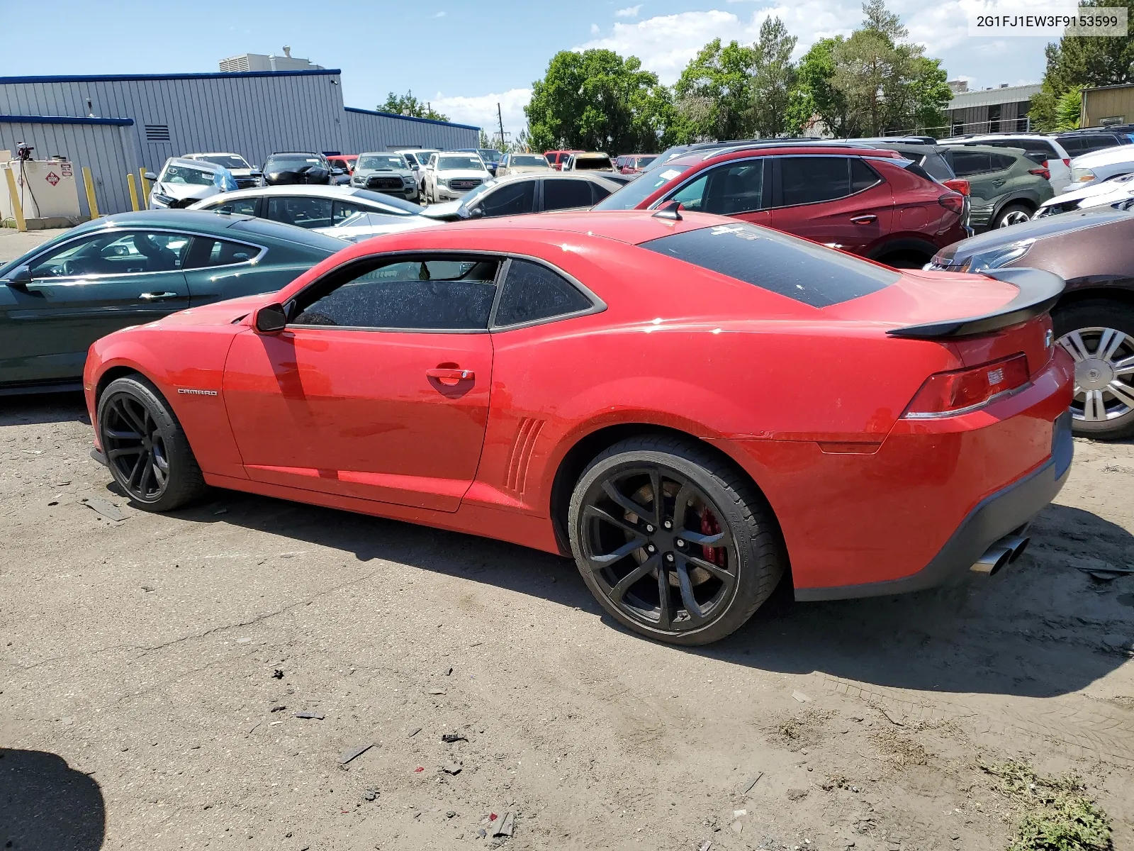 2015 Chevrolet Camaro 2Ss VIN: 2G1FJ1EW3F9153599 Lot: 61702724