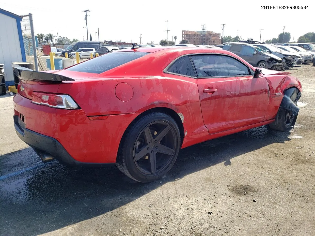 2015 Chevrolet Camaro Ls VIN: 2G1FB1E32F9305634 Lot: 62559904