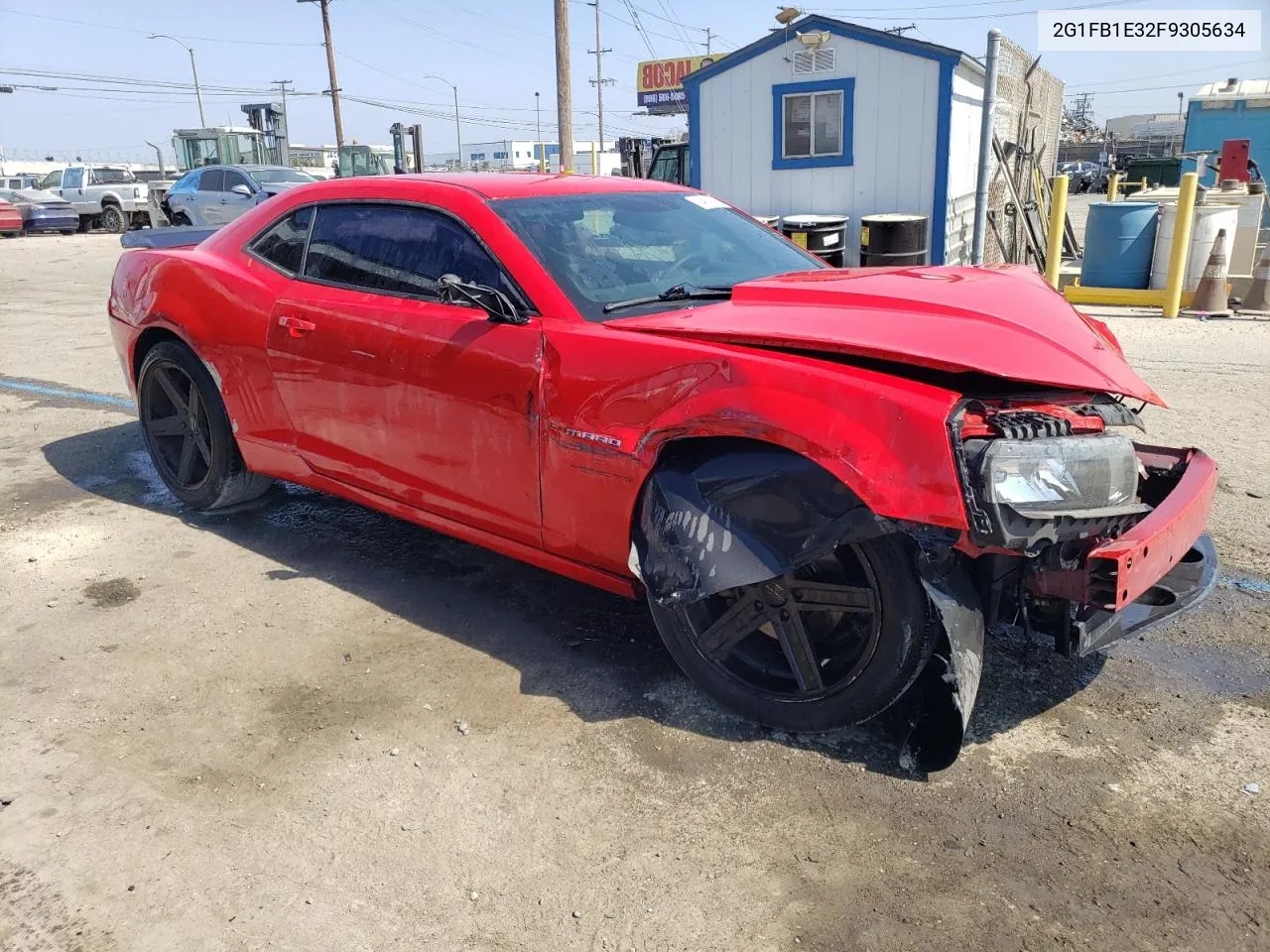 2015 Chevrolet Camaro Ls VIN: 2G1FB1E32F9305634 Lot: 62559904