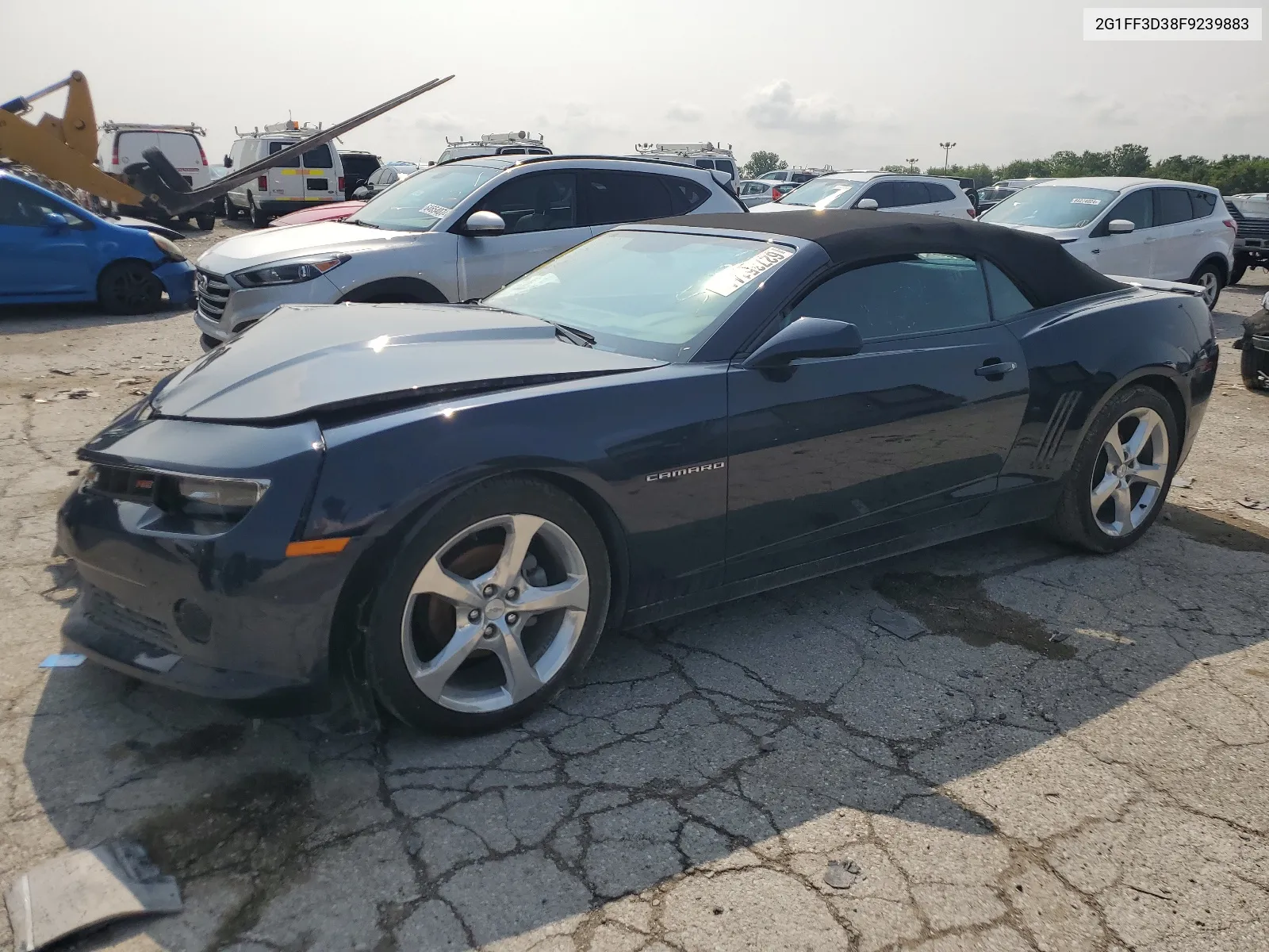 2015 Chevrolet Camaro Lt VIN: 2G1FF3D38F9239883 Lot: 62735144