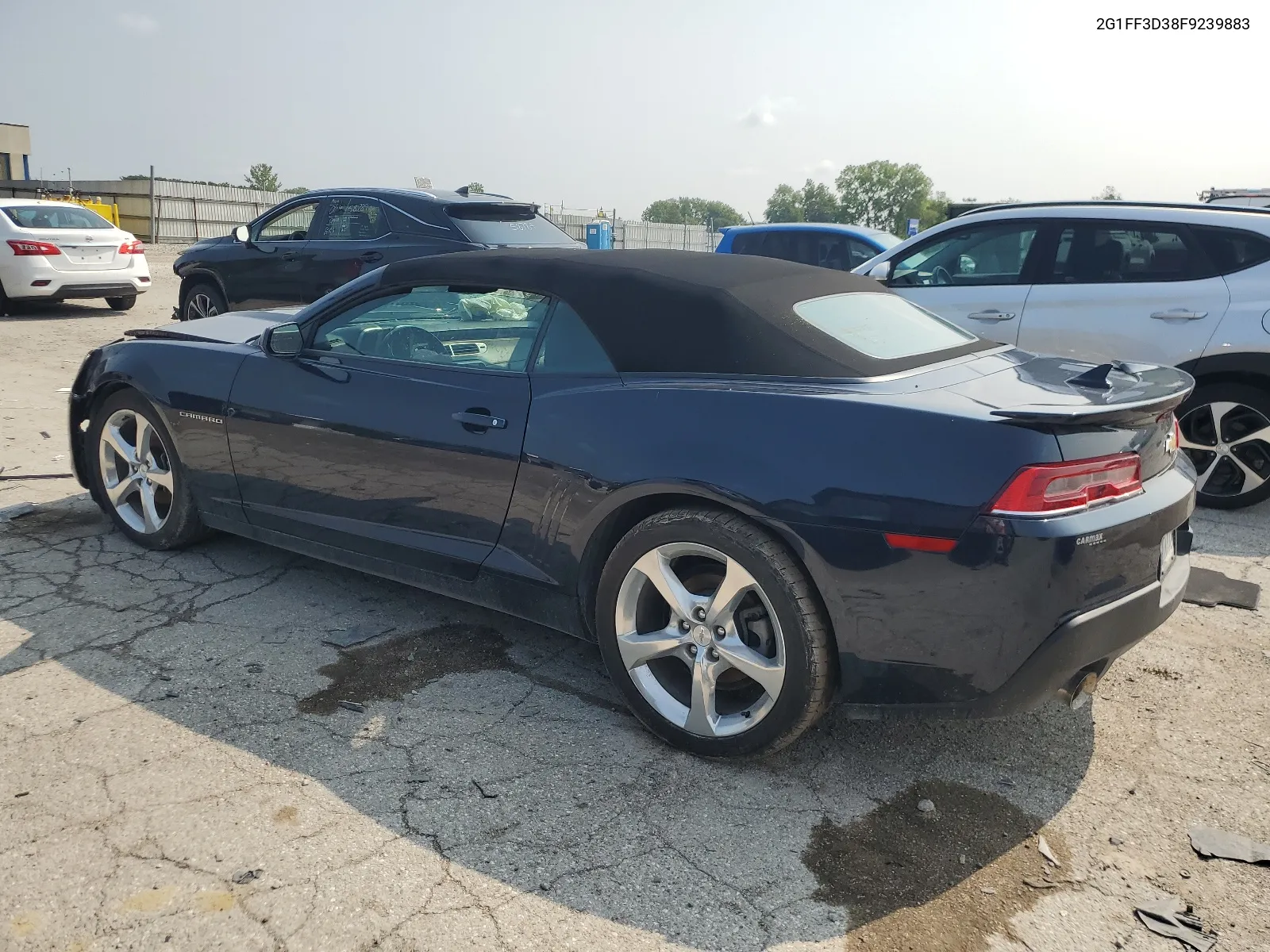 2015 Chevrolet Camaro Lt VIN: 2G1FF3D38F9239883 Lot: 62735144