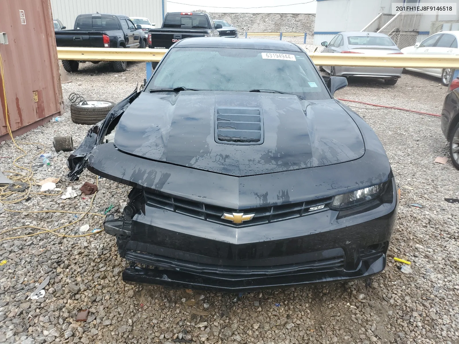 2015 Chevrolet Camaro Ss VIN: 2G1FH1EJ8F9146518 Lot: 63194944