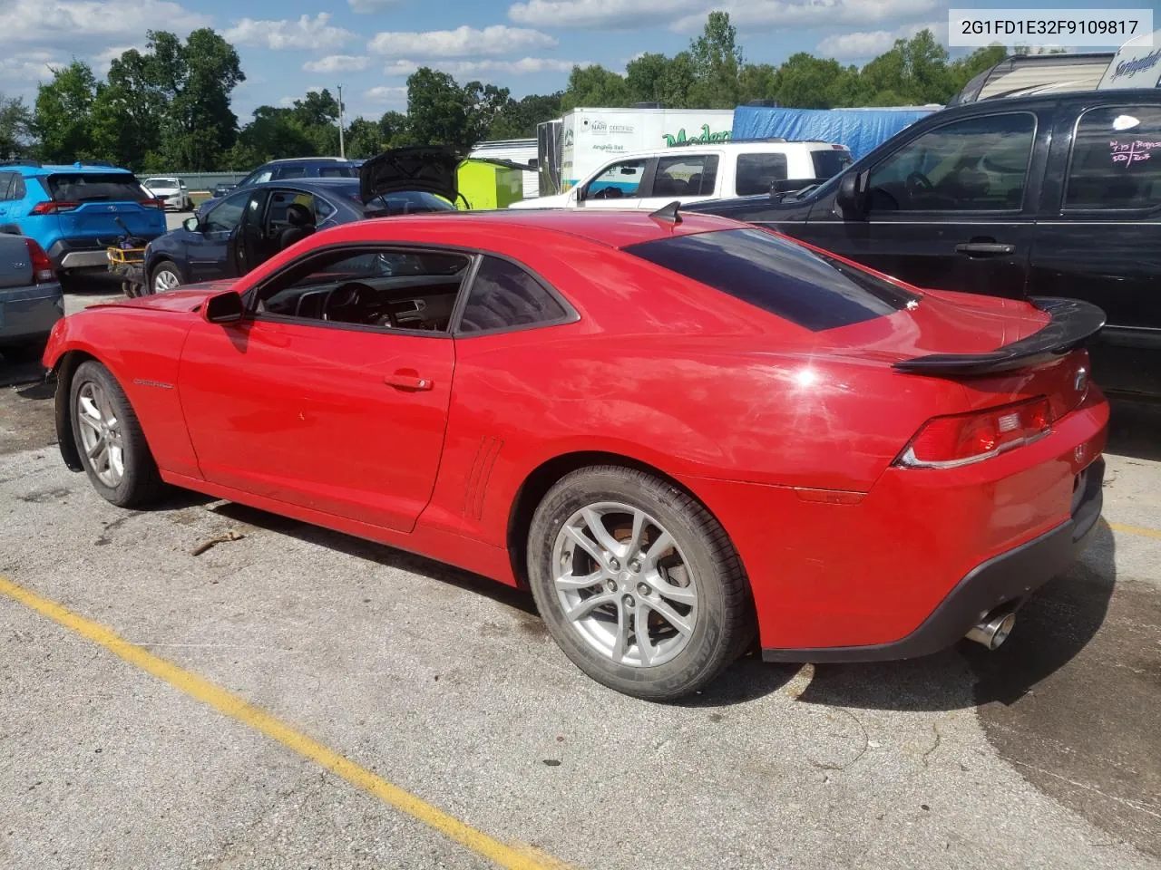 2015 Chevrolet Camaro Lt VIN: 2G1FD1E32F9109817 Lot: 63595974