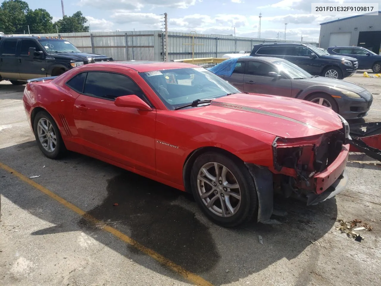 2015 Chevrolet Camaro Lt VIN: 2G1FD1E32F9109817 Lot: 63595974