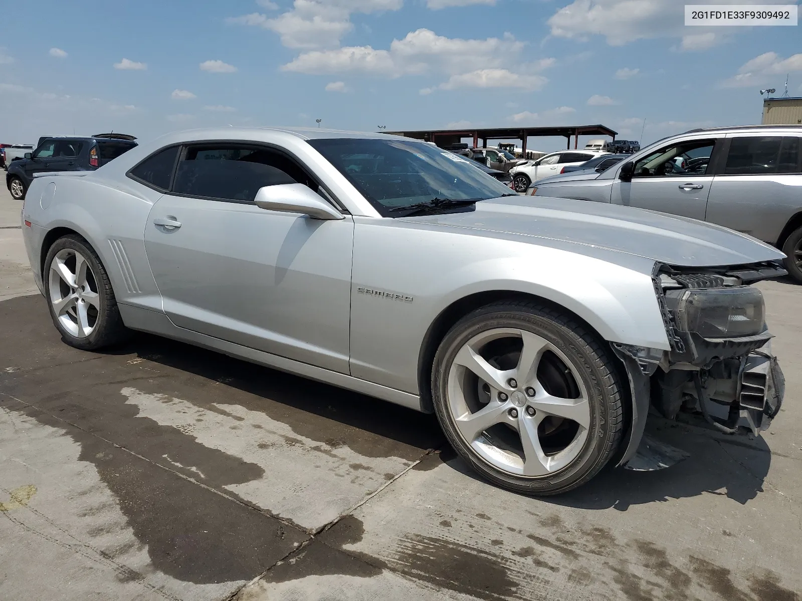 2015 Chevrolet Camaro Lt VIN: 2G1FD1E33F9309492 Lot: 63769684