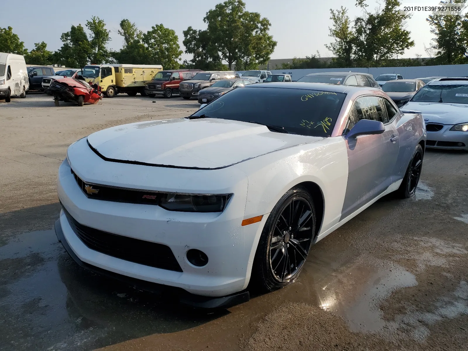 2015 Chevrolet Camaro Lt VIN: 2G1FD1E39F9271556 Lot: 64180184