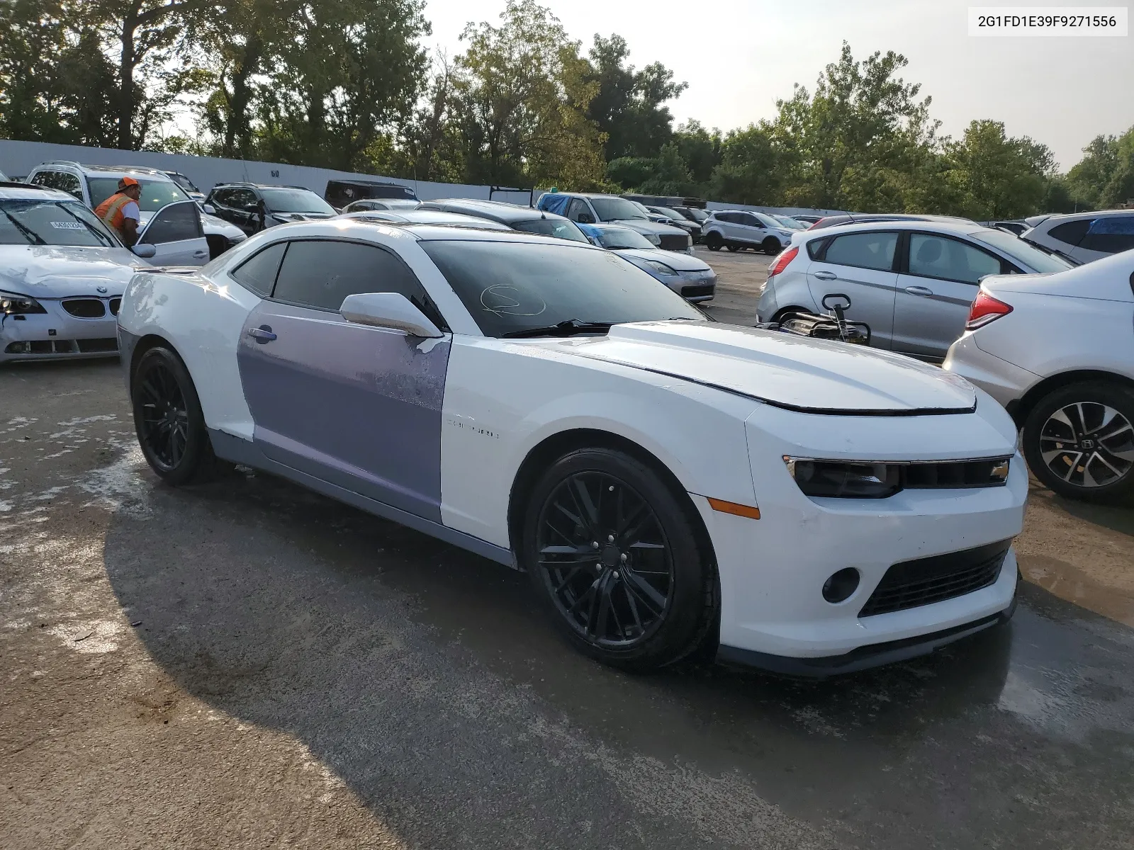 2015 Chevrolet Camaro Lt VIN: 2G1FD1E39F9271556 Lot: 64180184