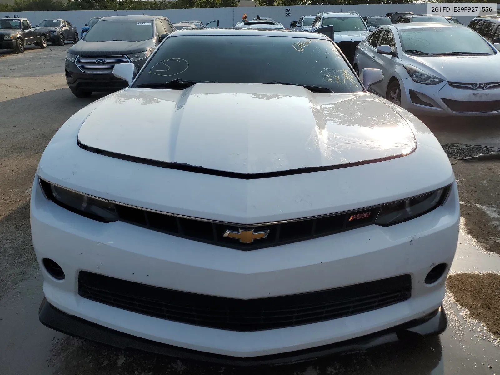 2015 Chevrolet Camaro Lt VIN: 2G1FD1E39F9271556 Lot: 64180184