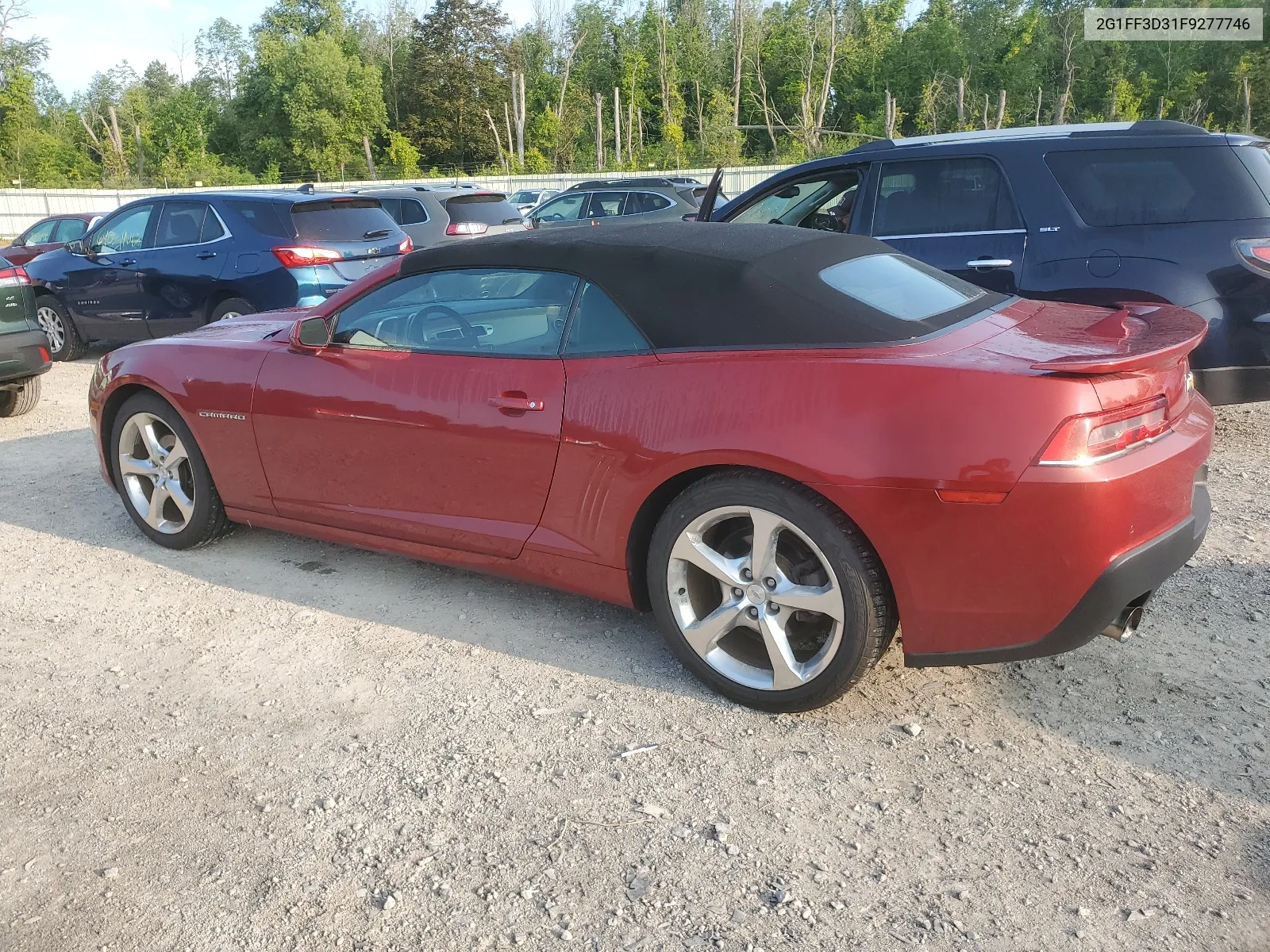 2015 Chevrolet Camaro Lt VIN: 2G1FF3D31F9277746 Lot: 64292064