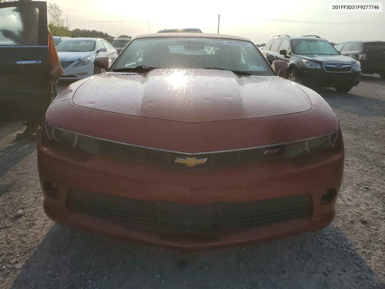 2015 Chevrolet Camaro Lt VIN: 2G1FF3D31F9277746 Lot: 64292064