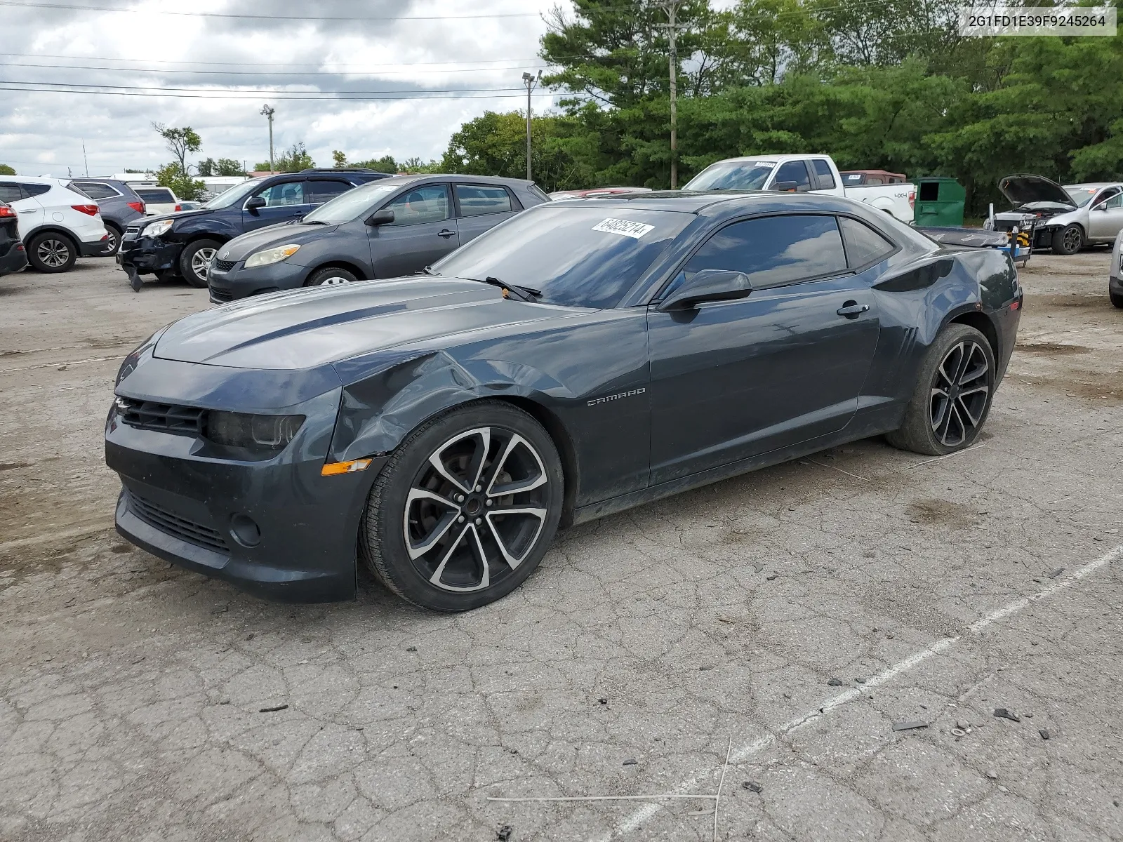 2015 Chevrolet Camaro Lt VIN: 2G1FD1E39F9245264 Lot: 64825214