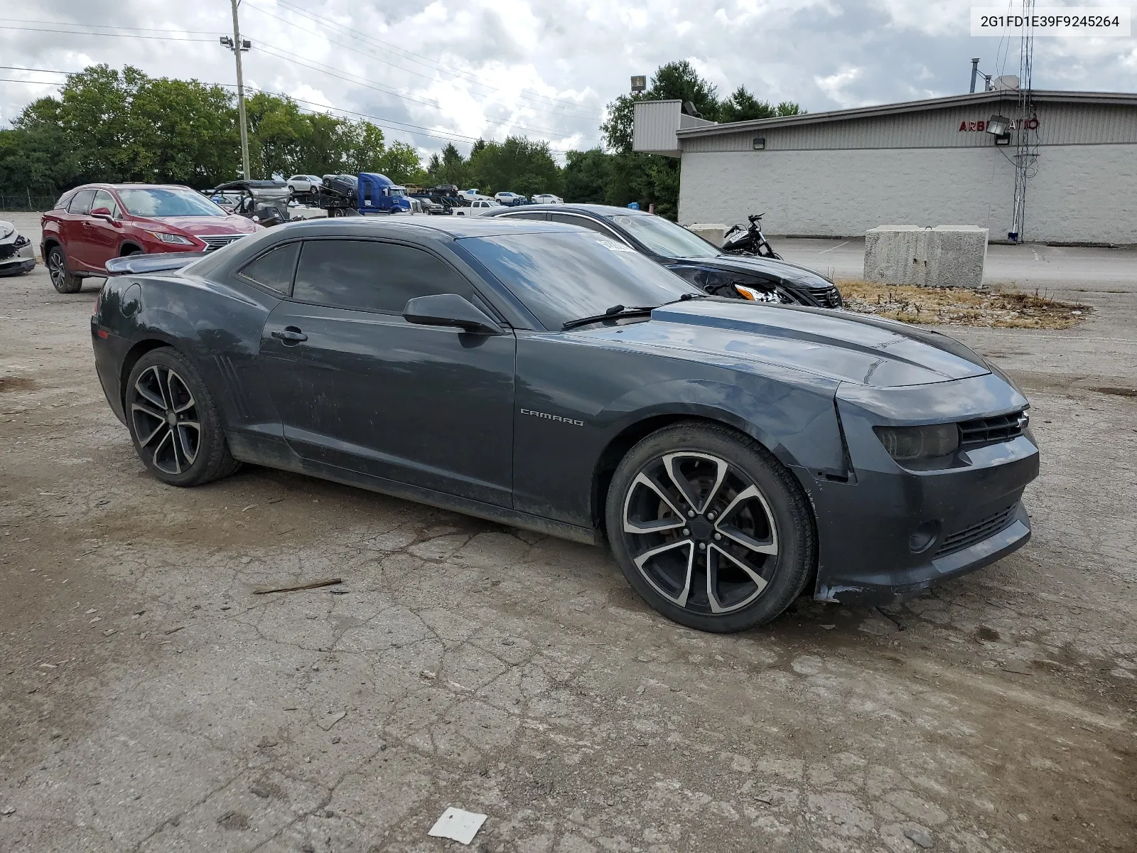 2015 Chevrolet Camaro Lt VIN: 2G1FD1E39F9245264 Lot: 64825214