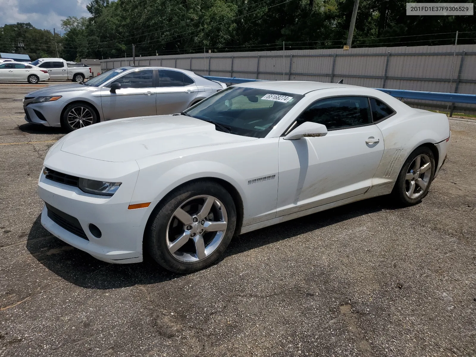 2015 Chevrolet Camaro Lt VIN: 2G1FD1E37F9306529 Lot: 65168274