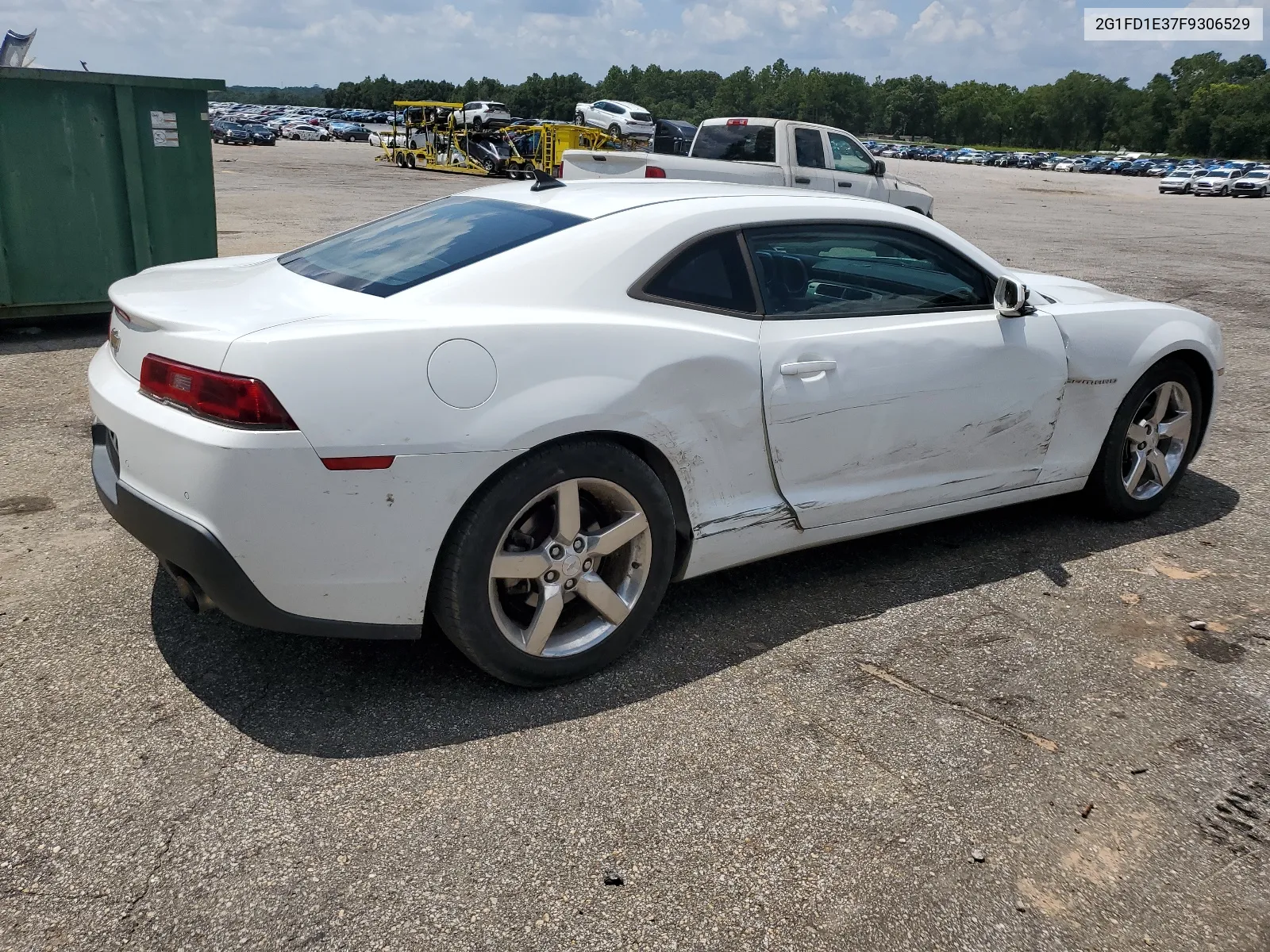 2015 Chevrolet Camaro Lt VIN: 2G1FD1E37F9306529 Lot: 65168274