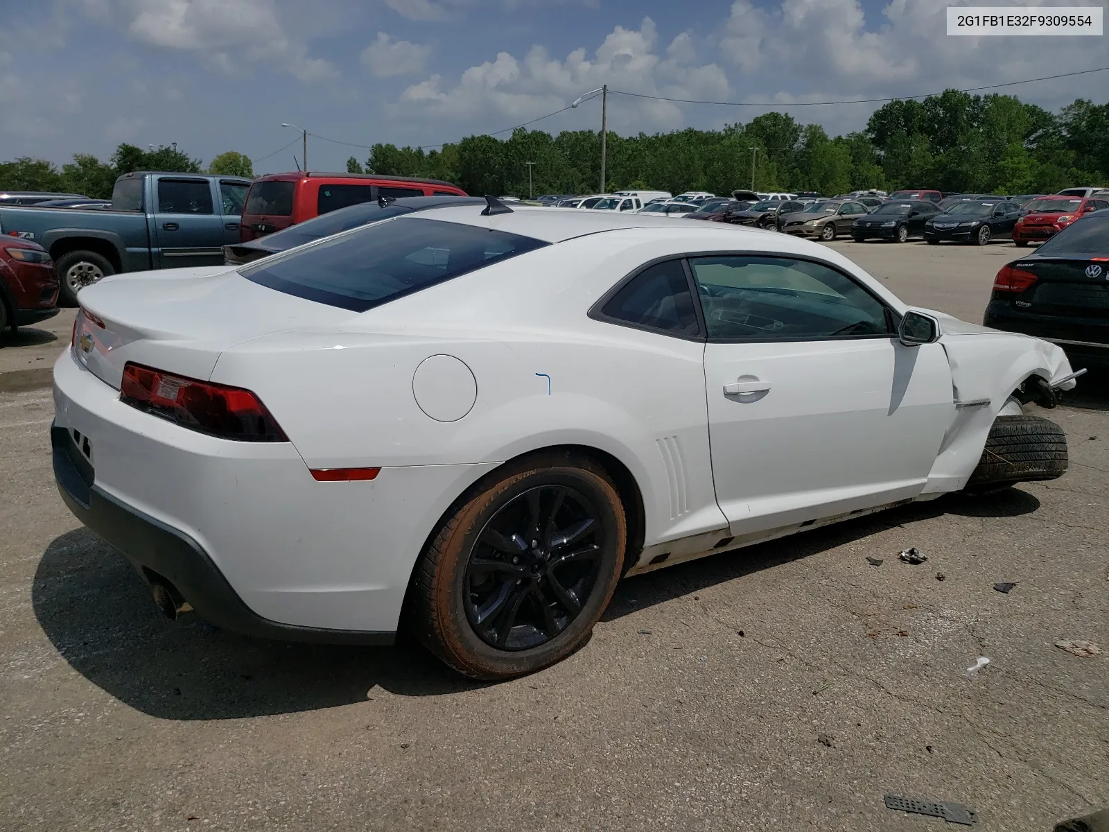 2015 Chevrolet Camaro Ls VIN: 2G1FB1E32F9309554 Lot: 65214944