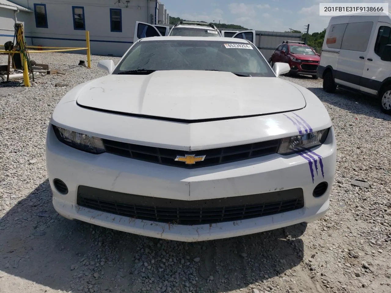 2G1FB1E31F9138666 2015 Chevrolet Camaro Ls